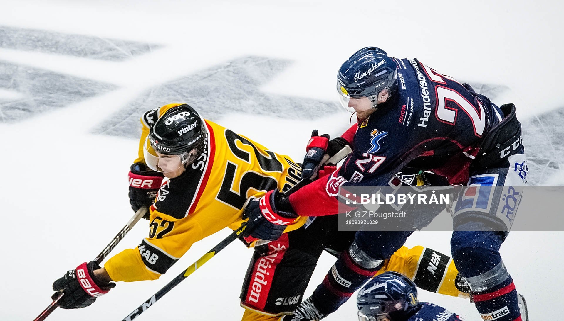Luleås Karl Fabricius och Linköpings Fredrik Karlström