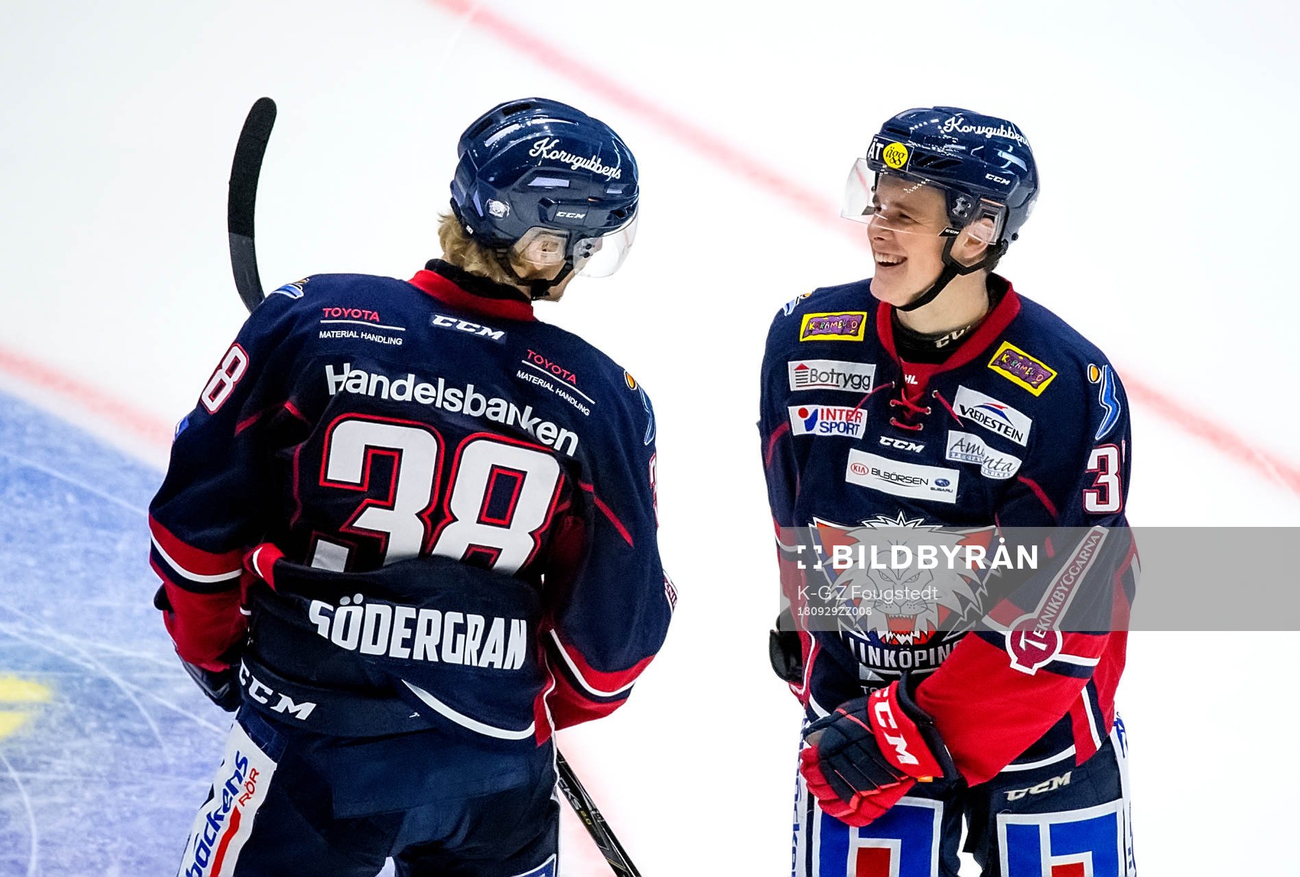 Linköpings Johan Södergran och Olle Lycksell