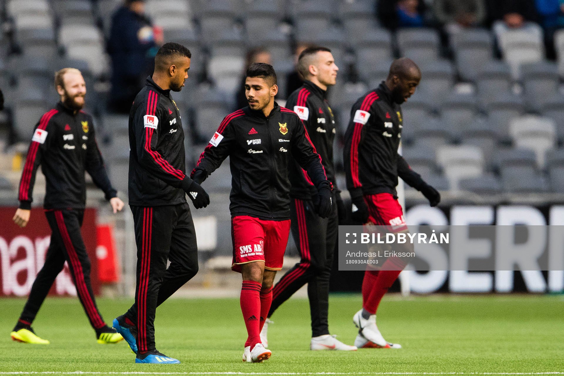 Östersunds Ronald Mukiibi och Hosam Aiesh