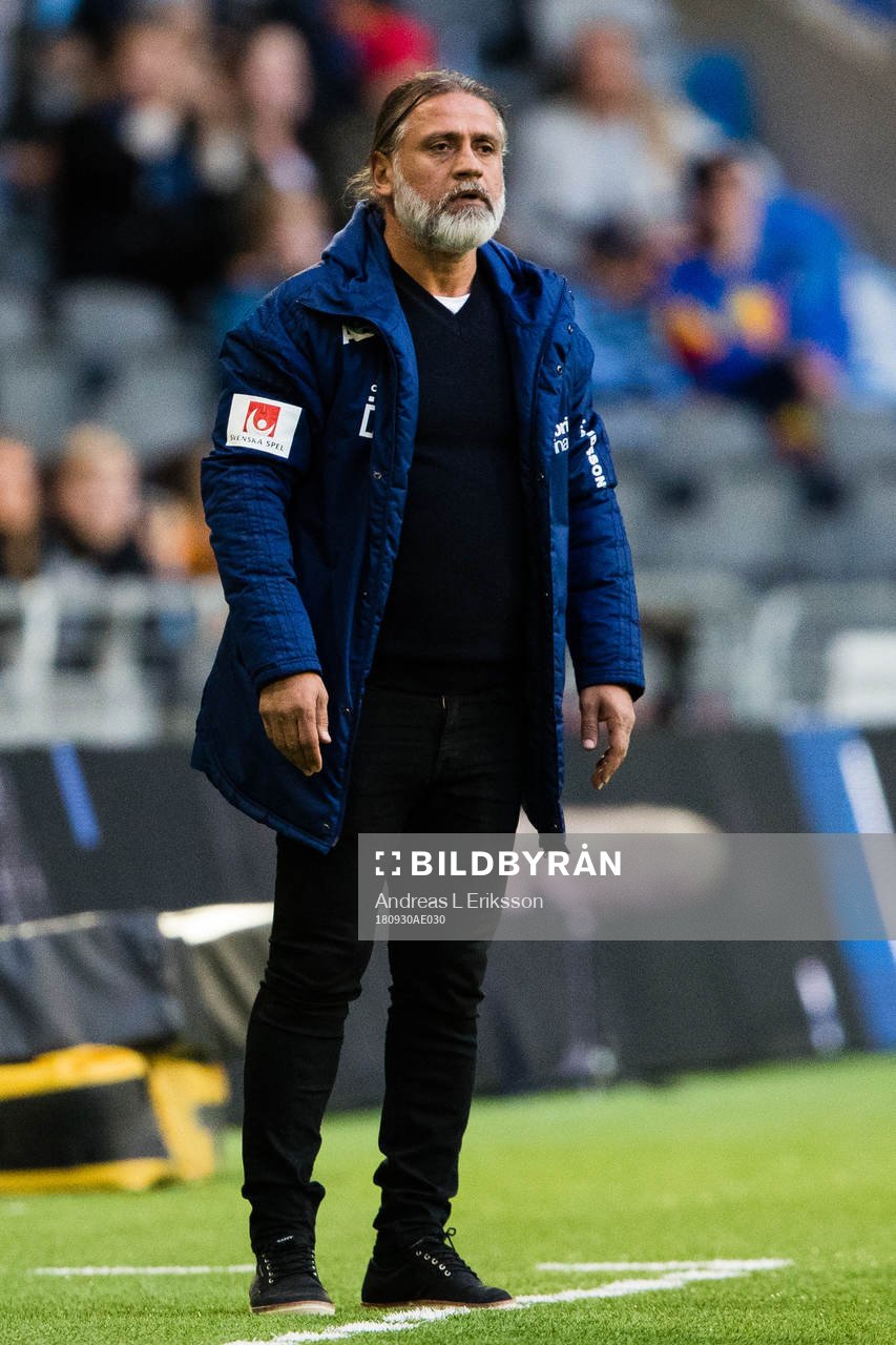 Djurgårdens tränare Özcan Melkemichel