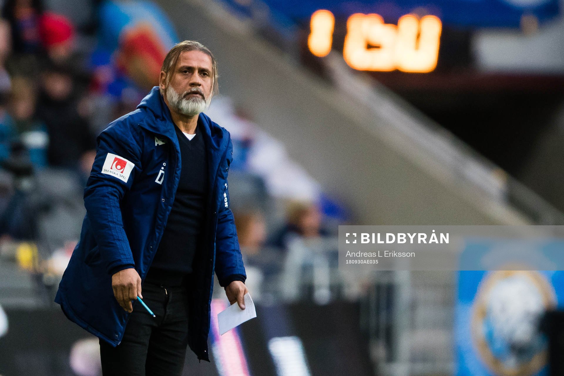 Djurgårdens tränare Özcan Melkemichel