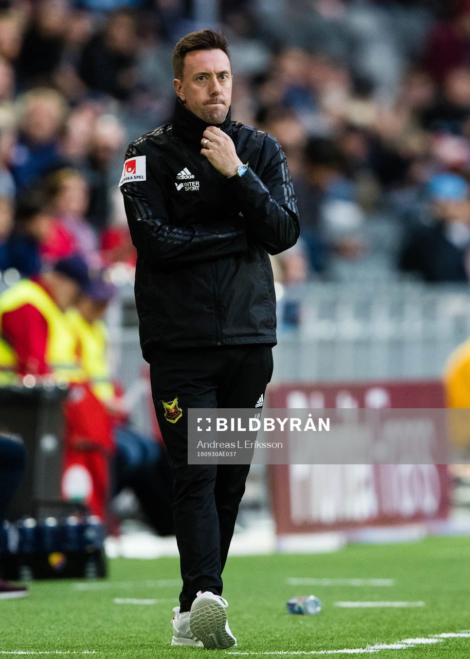 Östersunds tränare Ian Burchnall