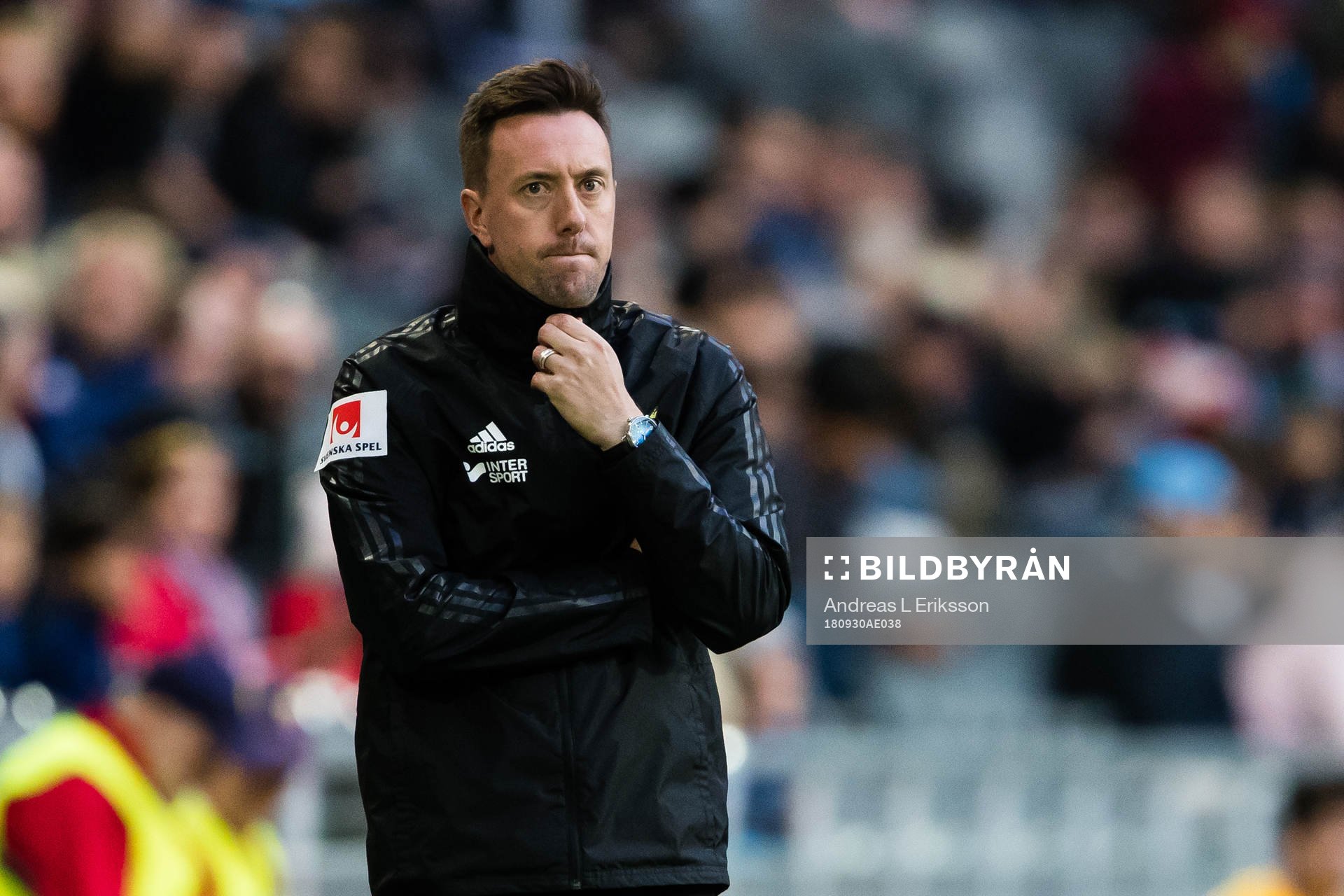 Östersunds tränare Ian Burchnall