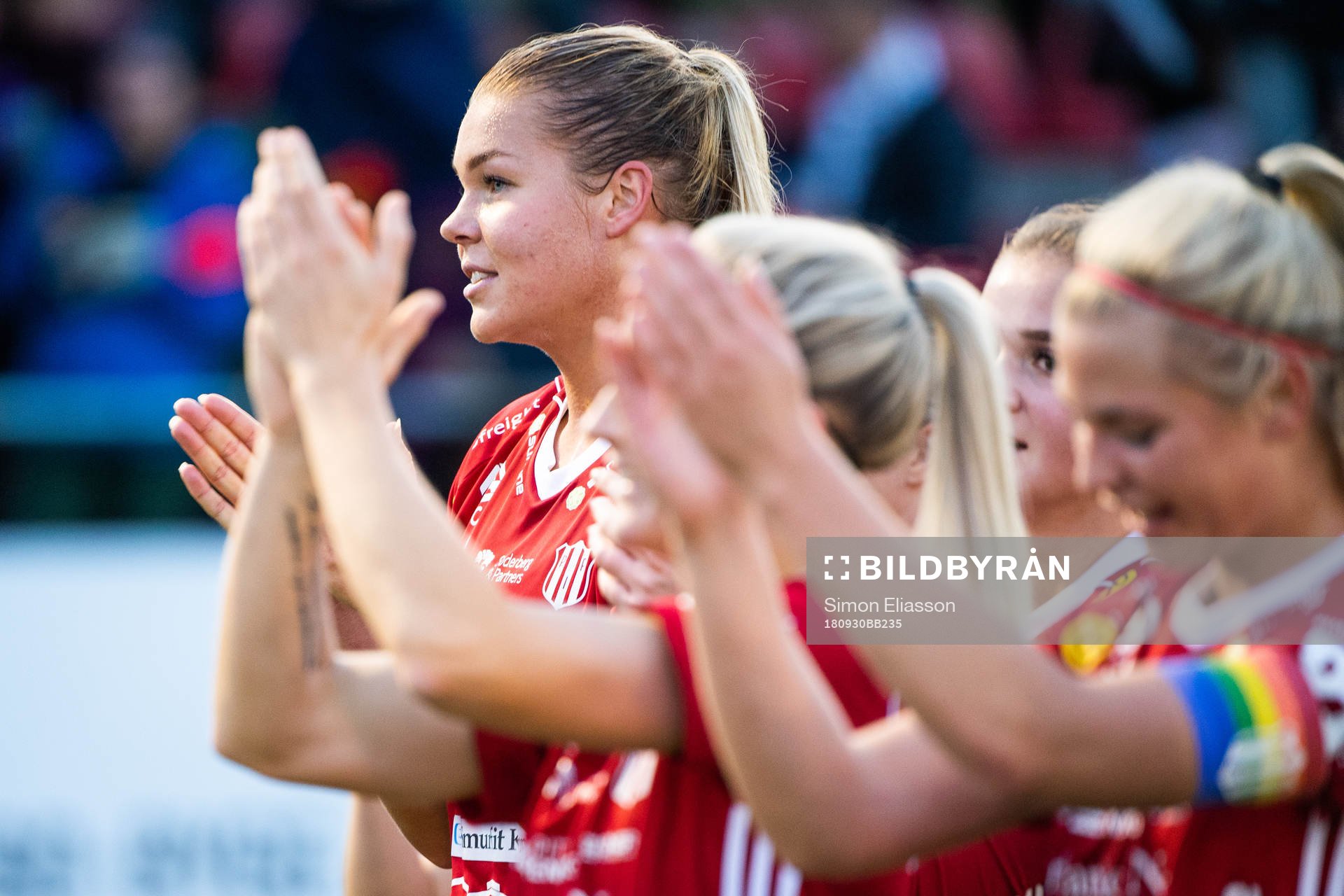 Piteås Nina Jakobsson jublar