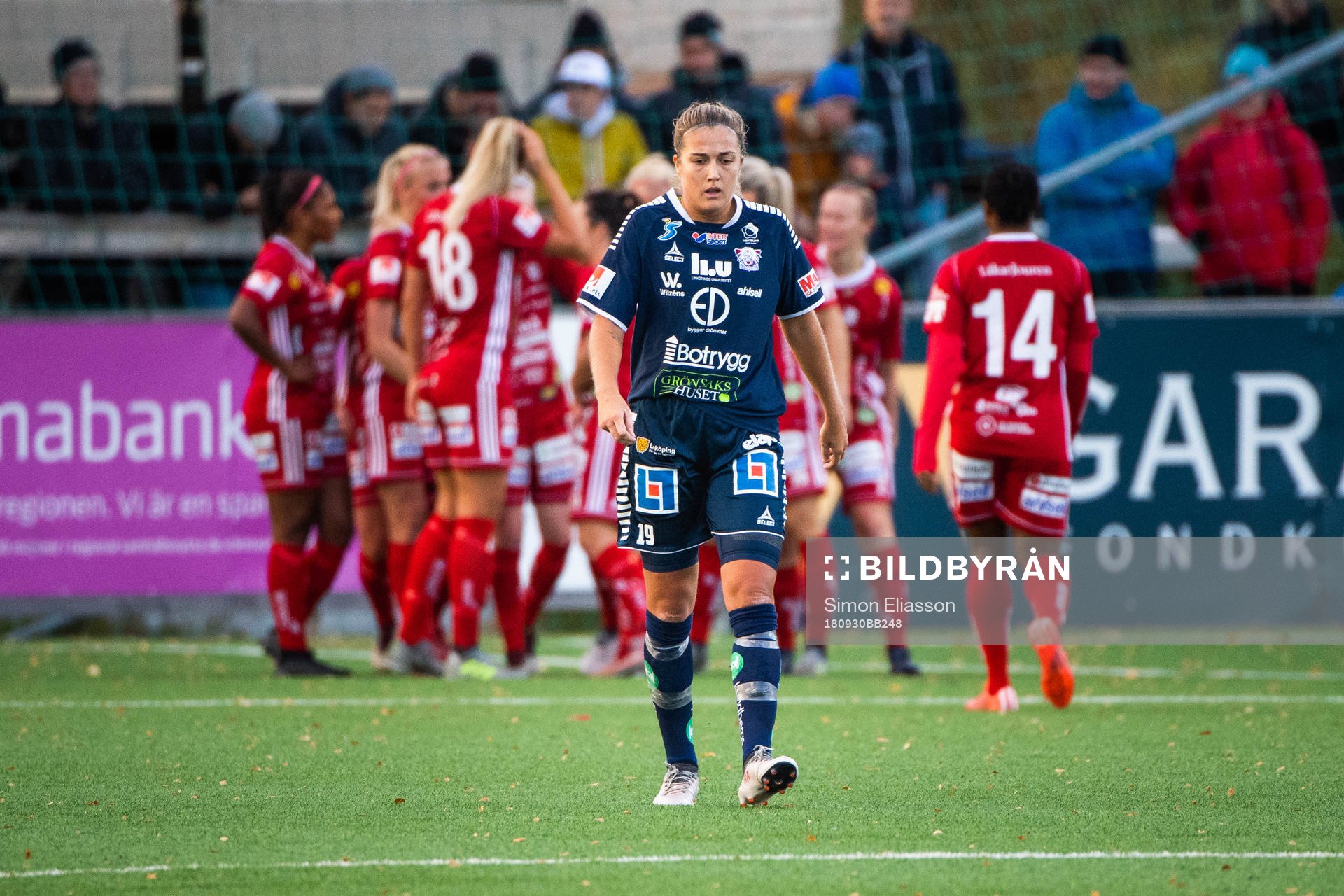Linköpings Filippa Angeldal deppar