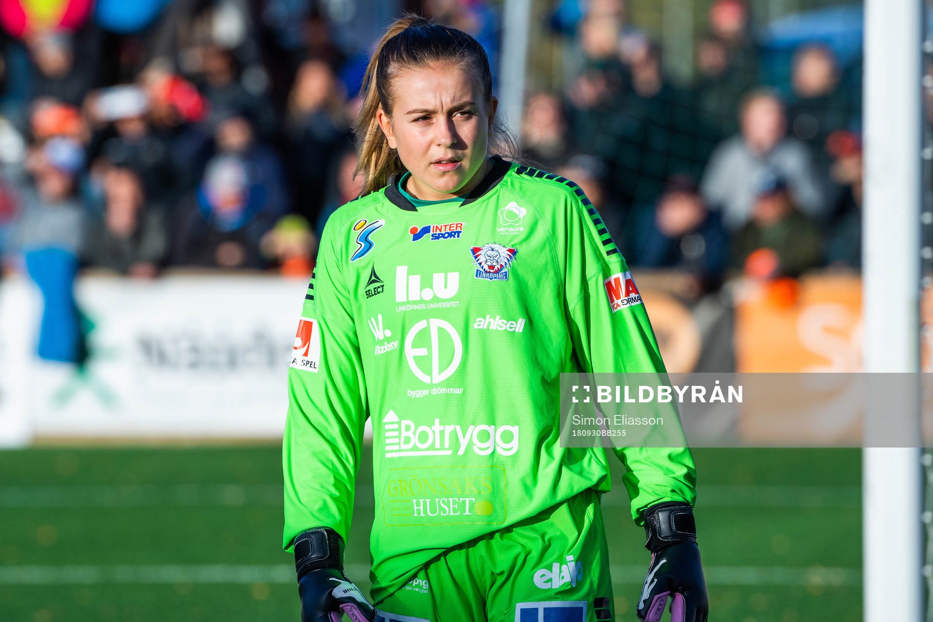 Linköpings målvakt Julia Nyström