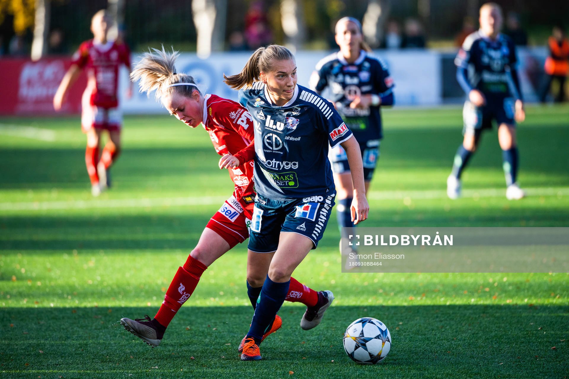 Piteås Cecilia Edlund och Linköpings Lisa Lantz