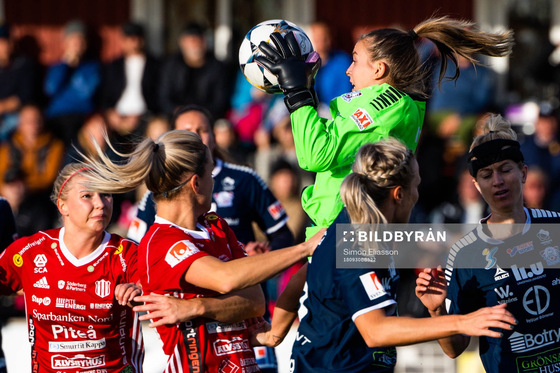Linköpings målvakt Julia Nyström