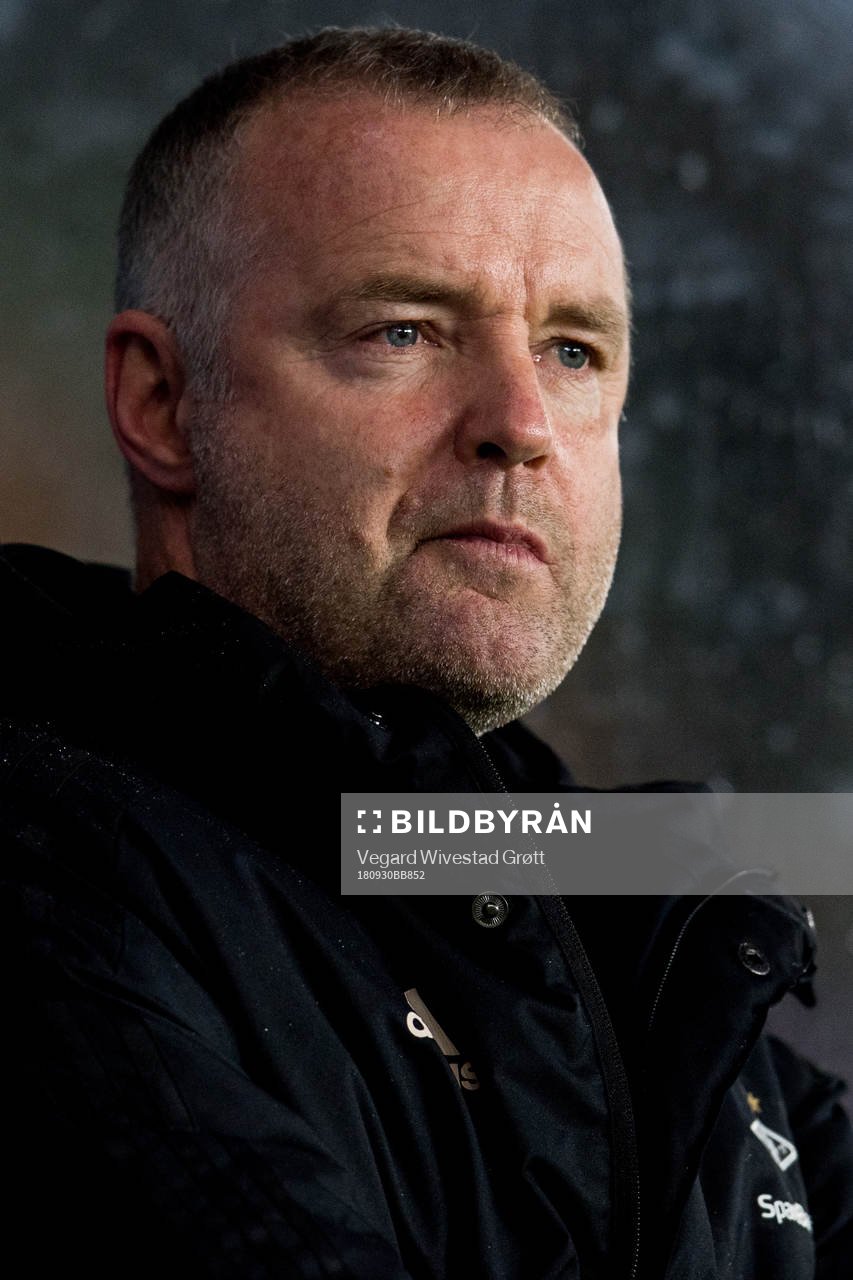 Rini Coolen, head coach of Rosenborg