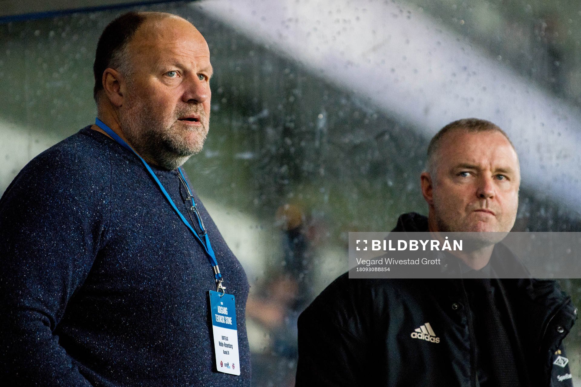 Ivar Koteng, chairman of Rosenborg, and Rini Coolen, head