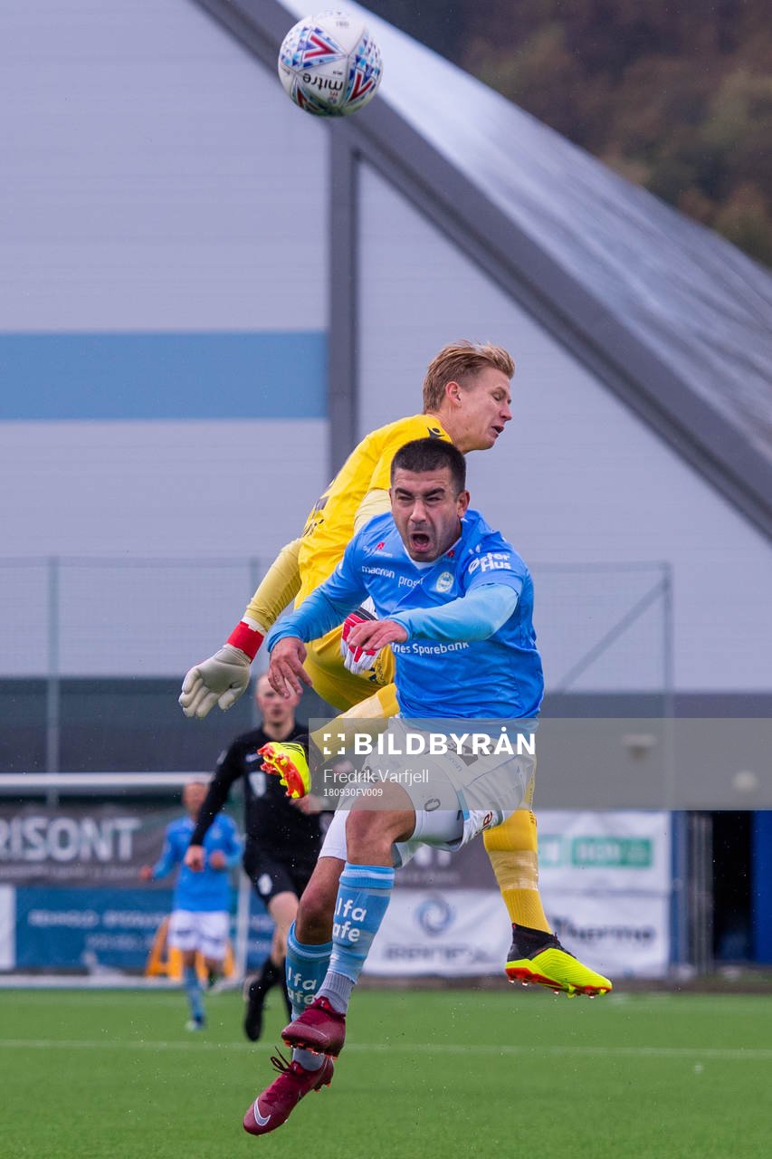 Sanel Kapidzic of Sandnes Ulf scored 1-0