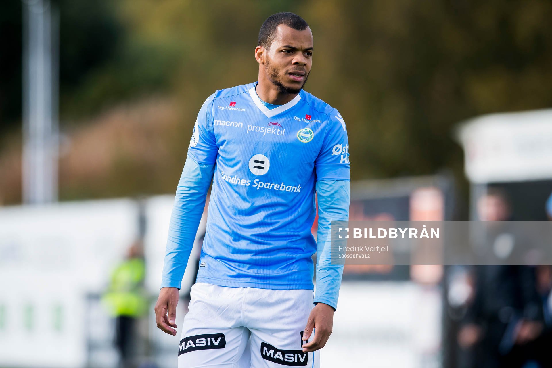 Erixon Danso of Sandnes Ulf looks dejected