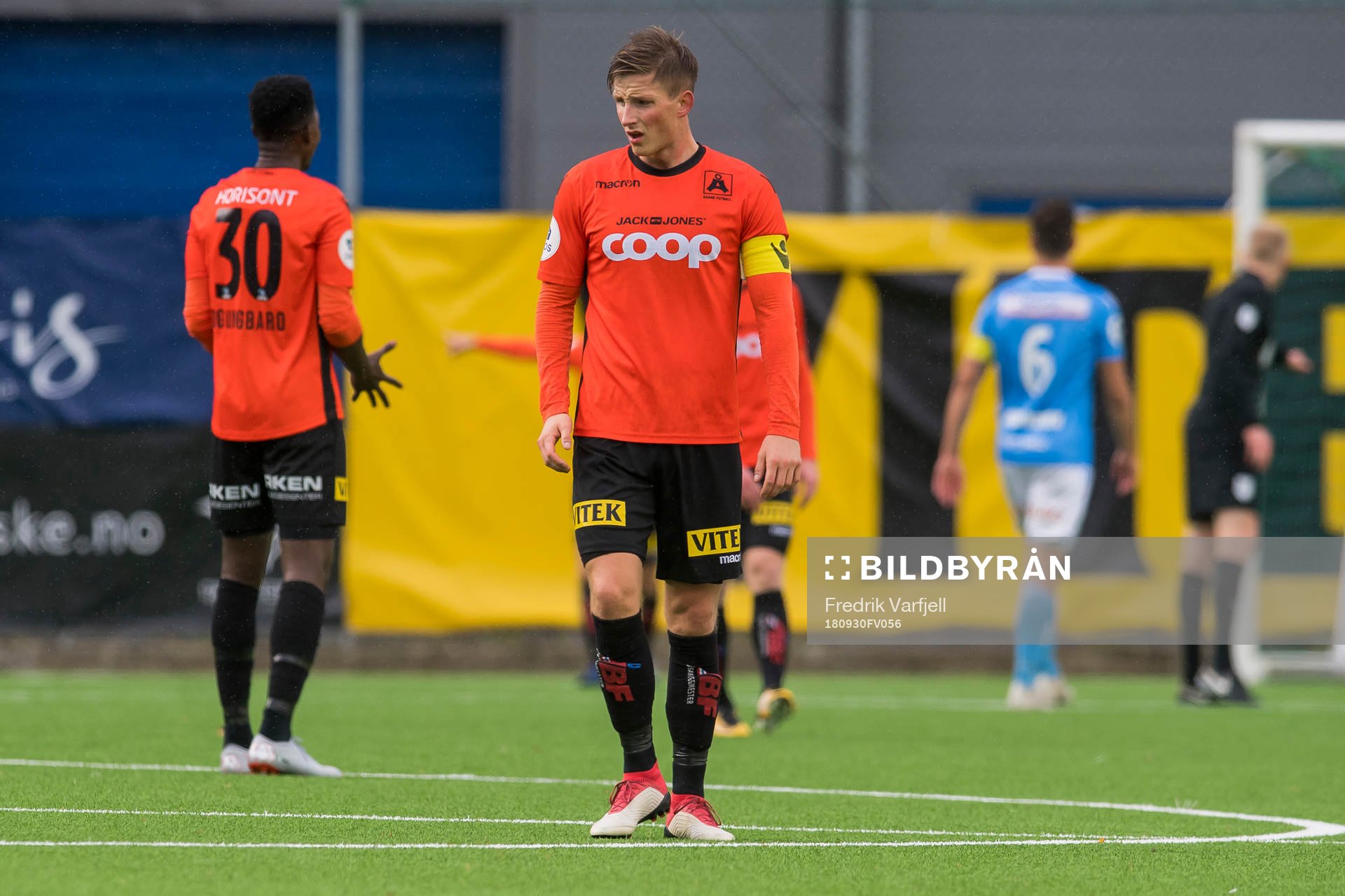 Jonas Hestetun of Åsane looks dejected