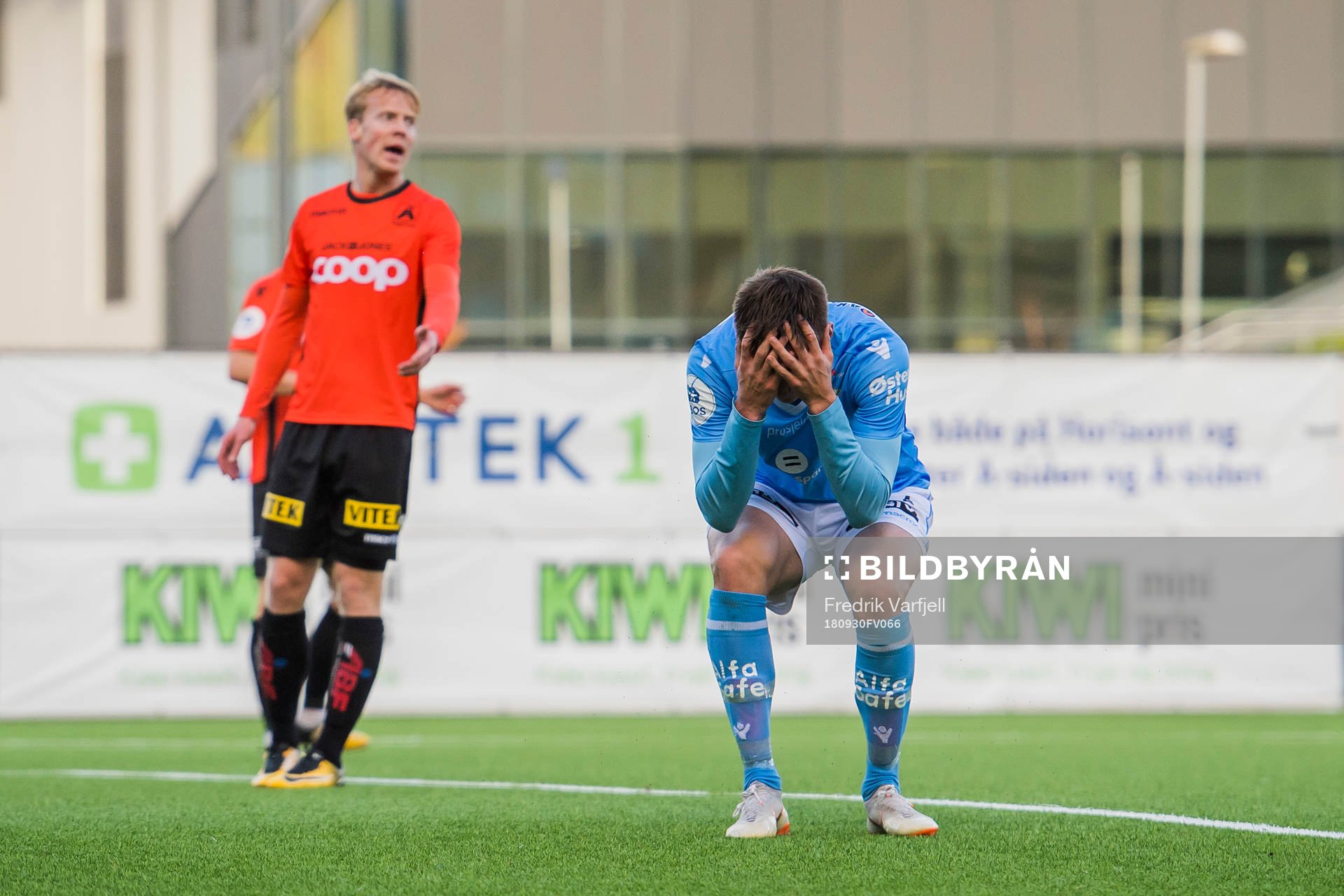 Axel Kryger of Sandnes Ulf looks dejected