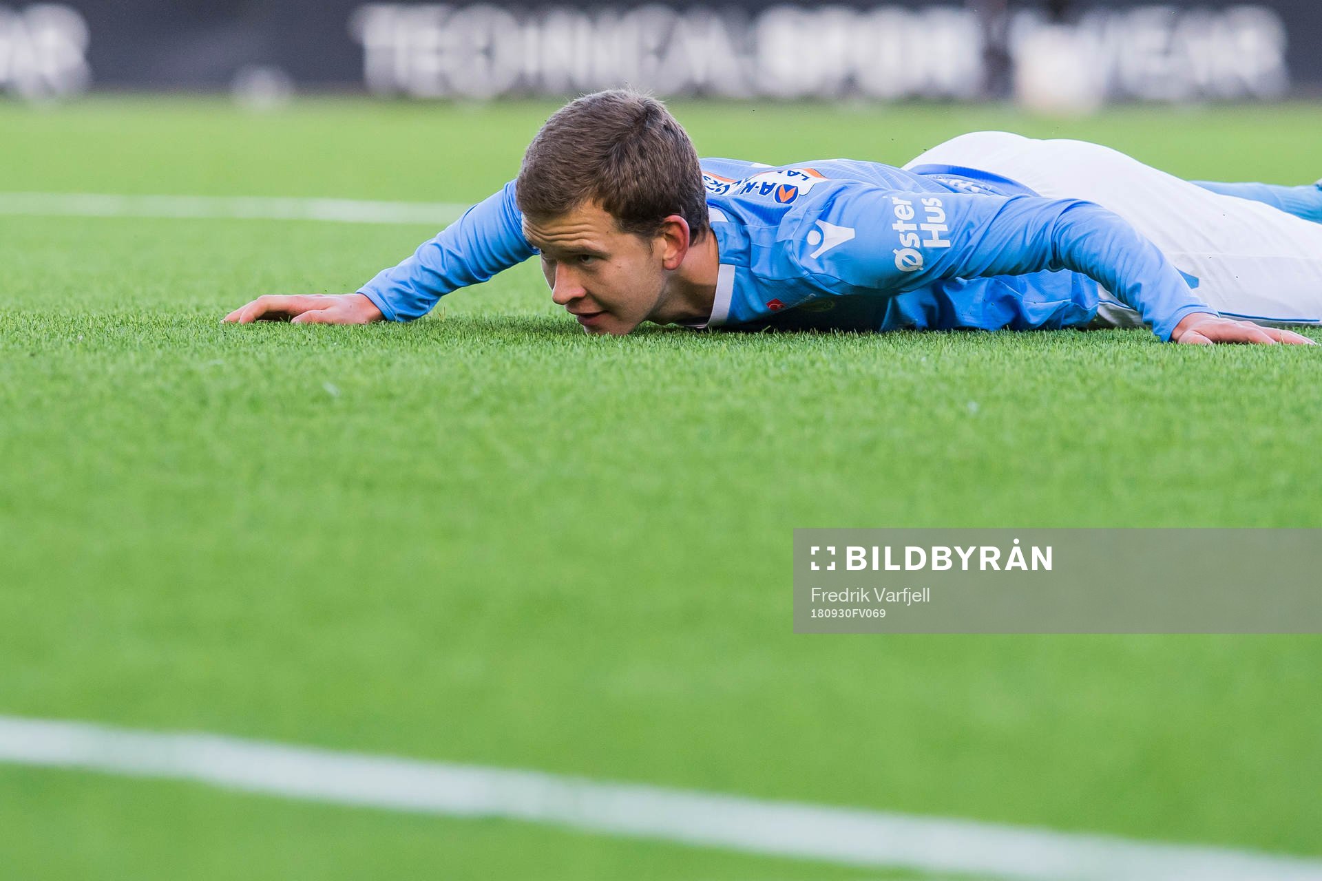Vegard Østraat Erlien of Sandnes Ulf looks dejected