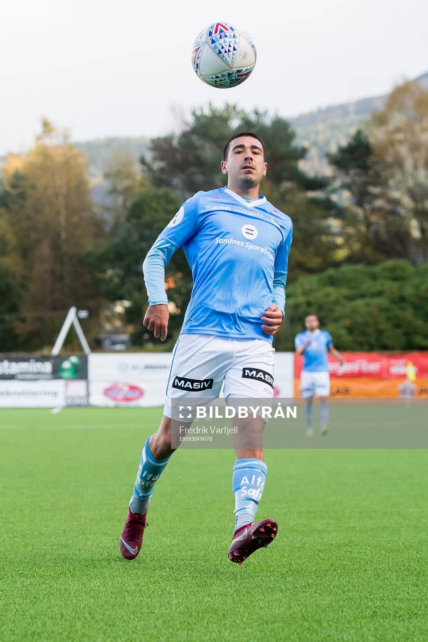 Sanel Kapidzic of Sandnes Ulf