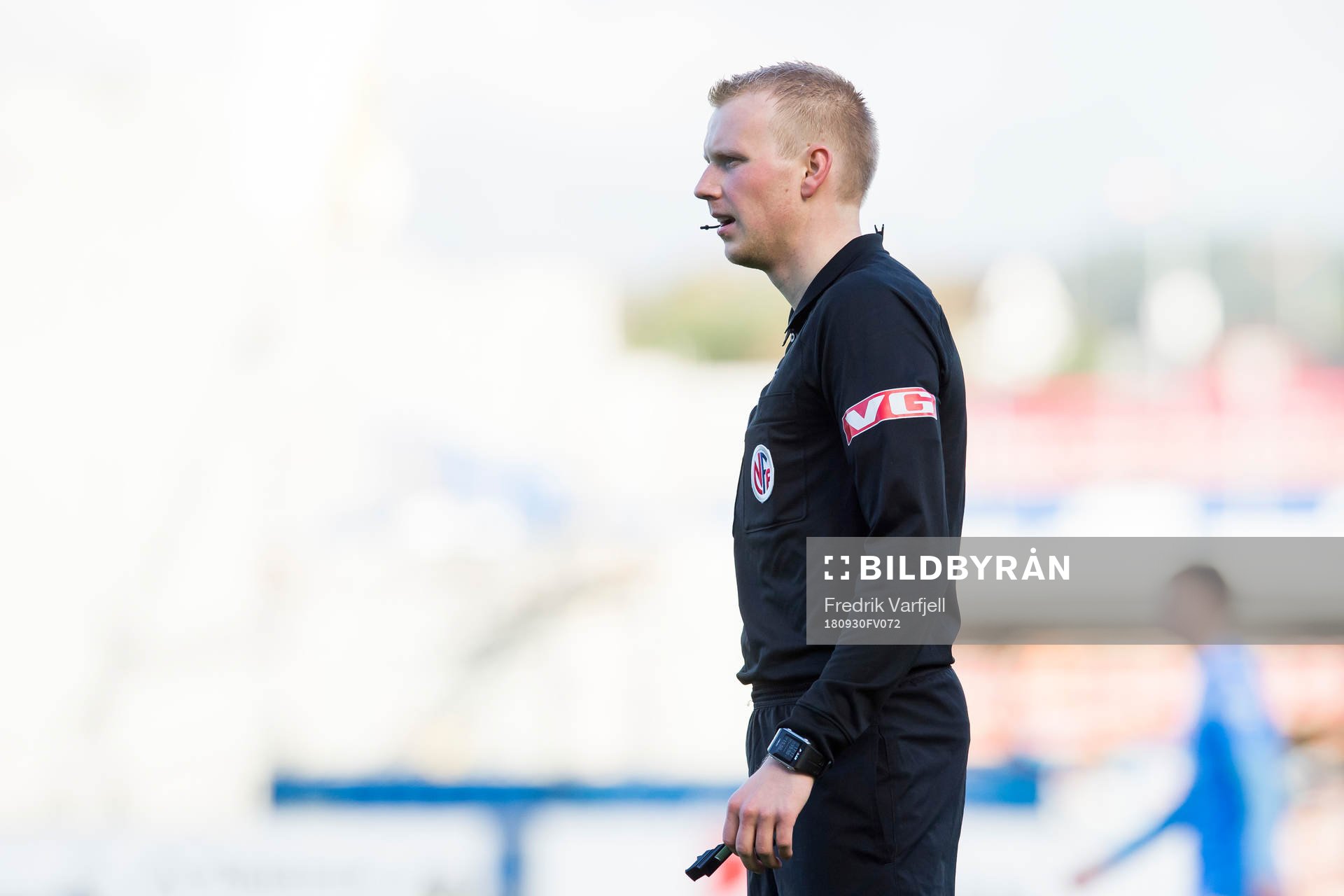 Referee Eivind Bodding