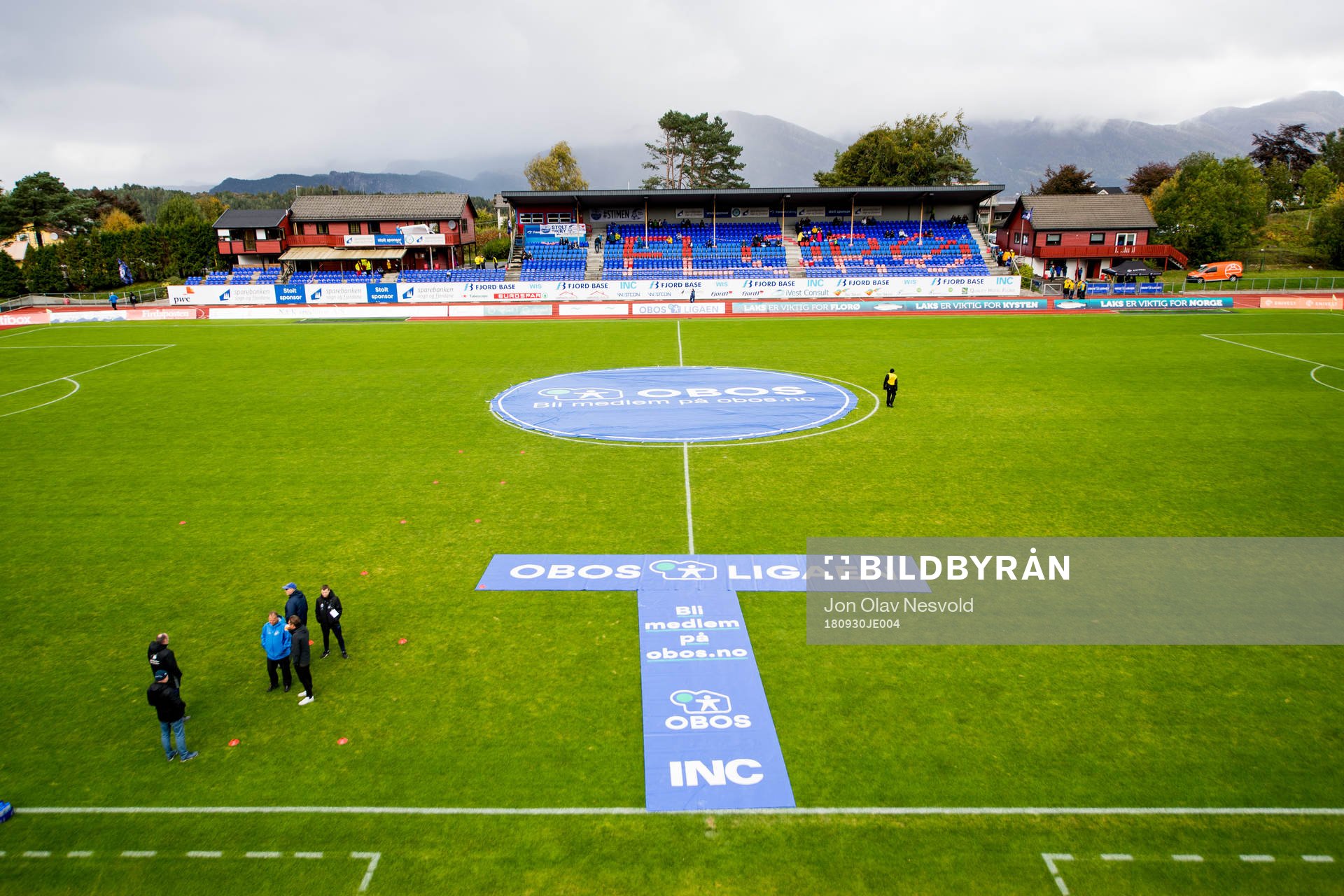 General view of Florø stadion