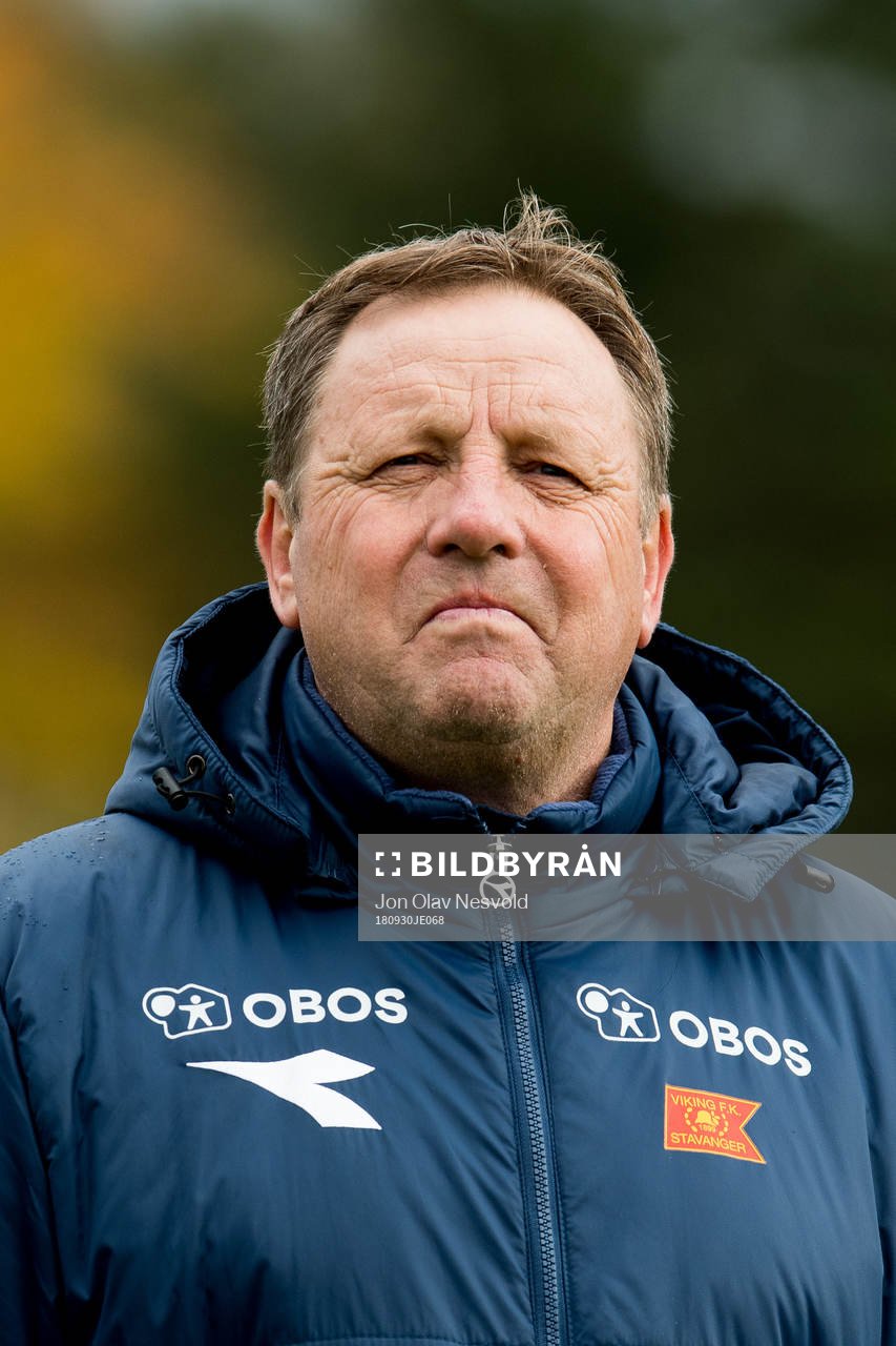 Bjarne Berntsen, head coach of Viking