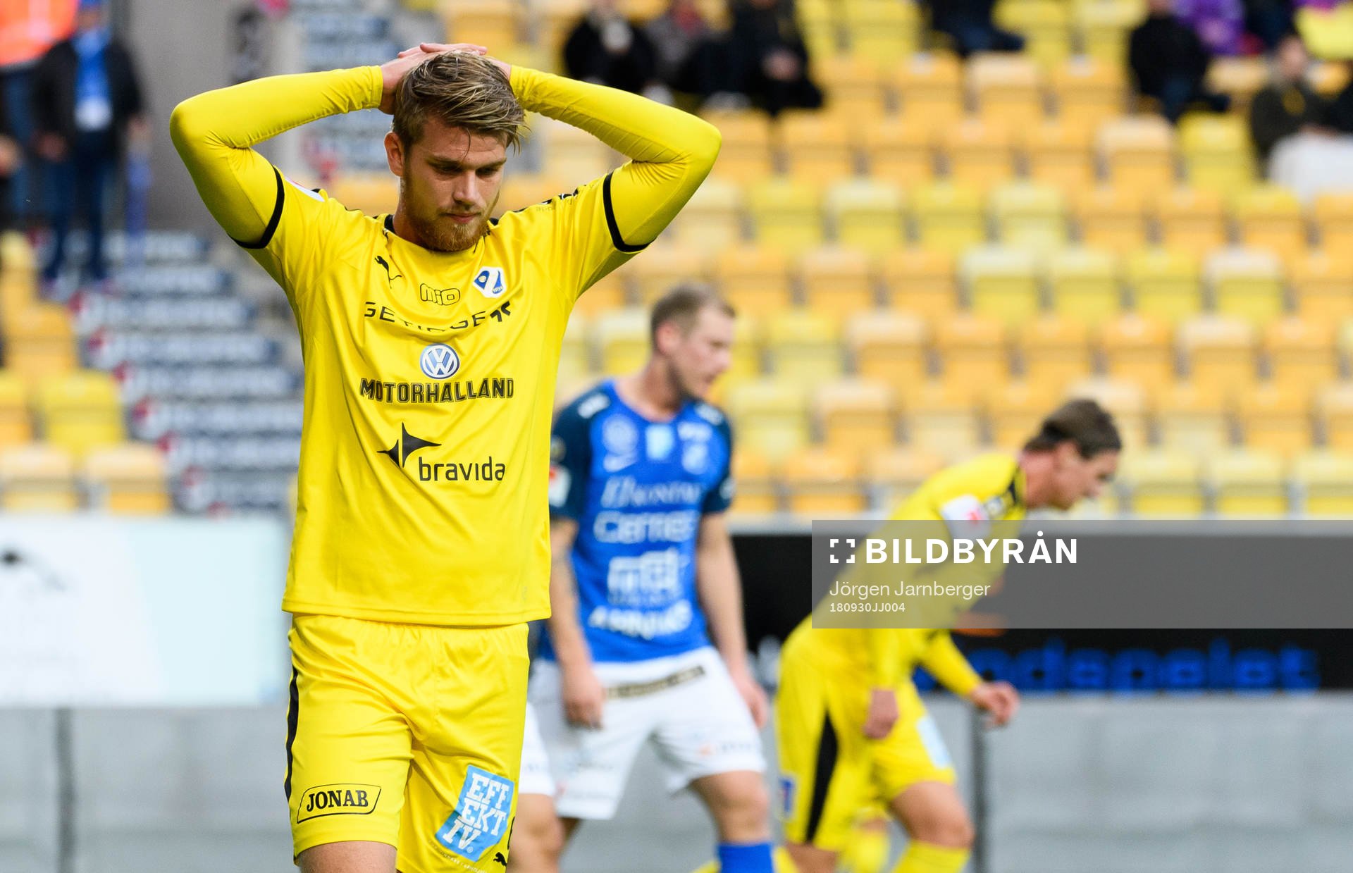 Halmstads Marcus Mathisen deppar