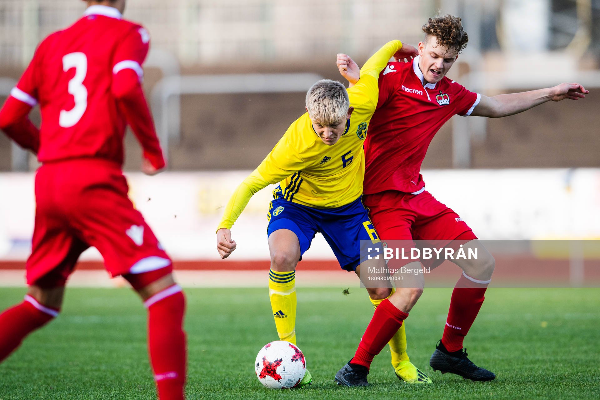 Sveriges Dennis Collander och Liechtensteins Yannick