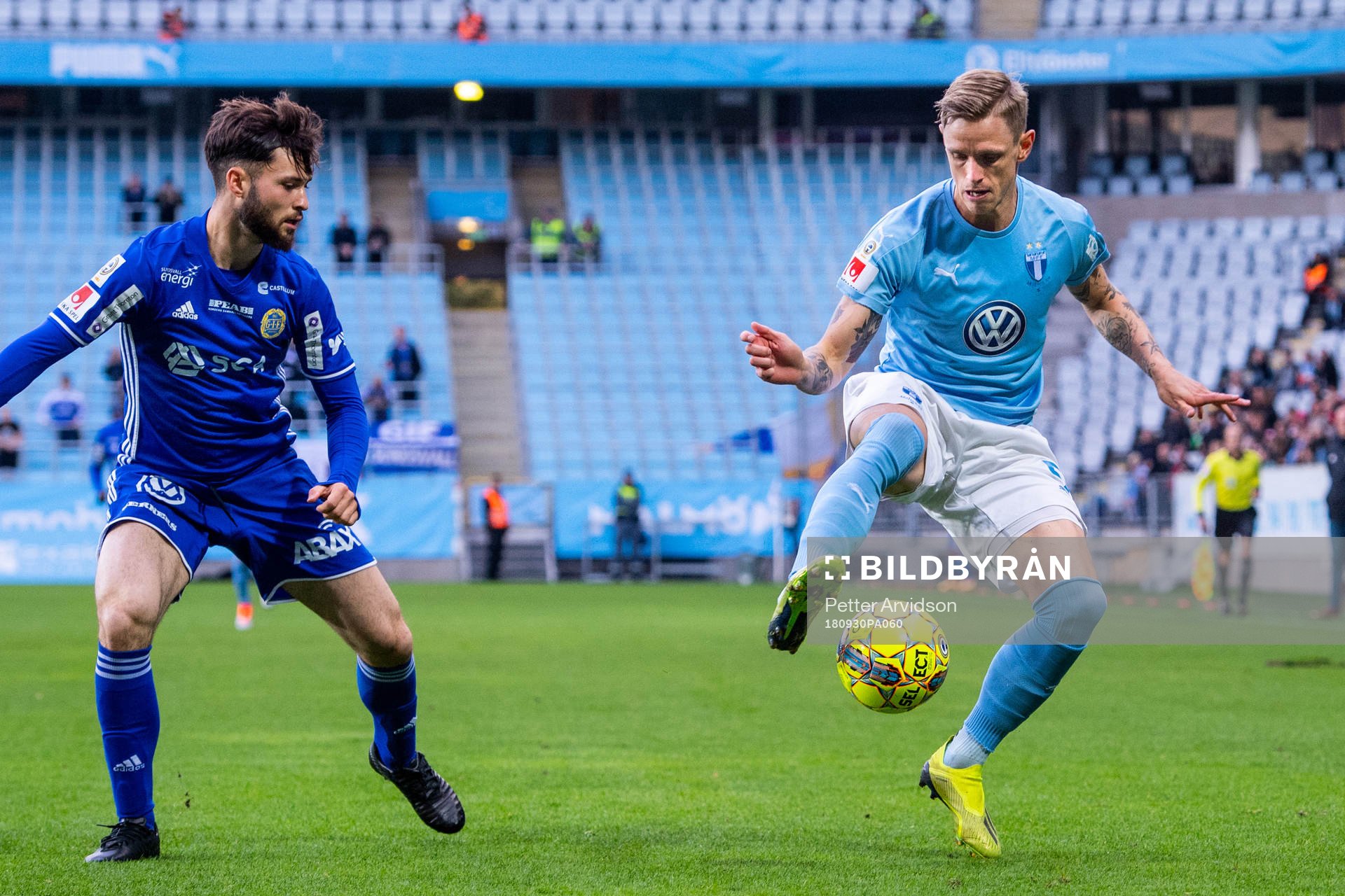 Sundsvalls Jonathan Tamimi Syberg och Malmö FFs Sören