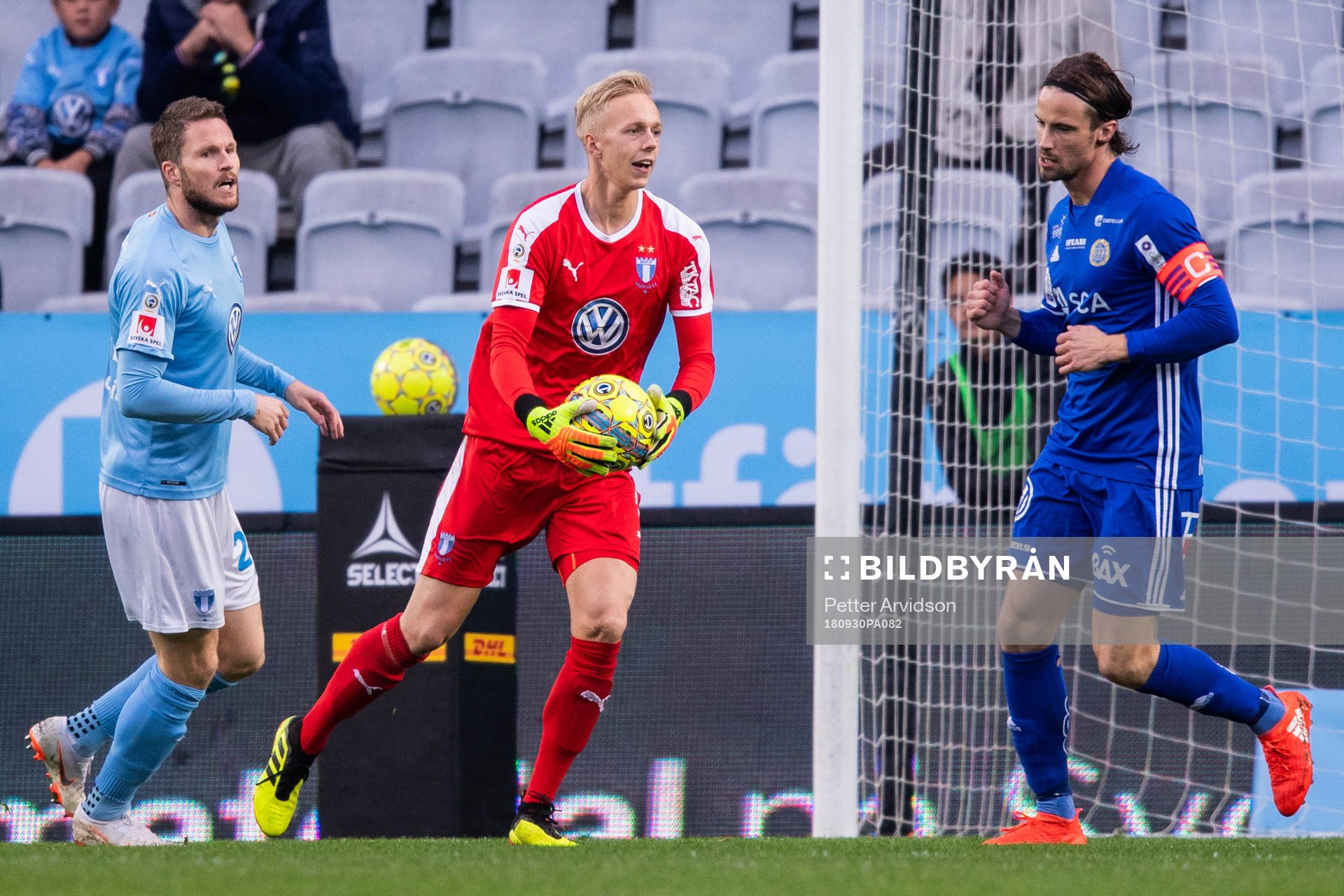 Malmö FFs målvakt Walter Viitala