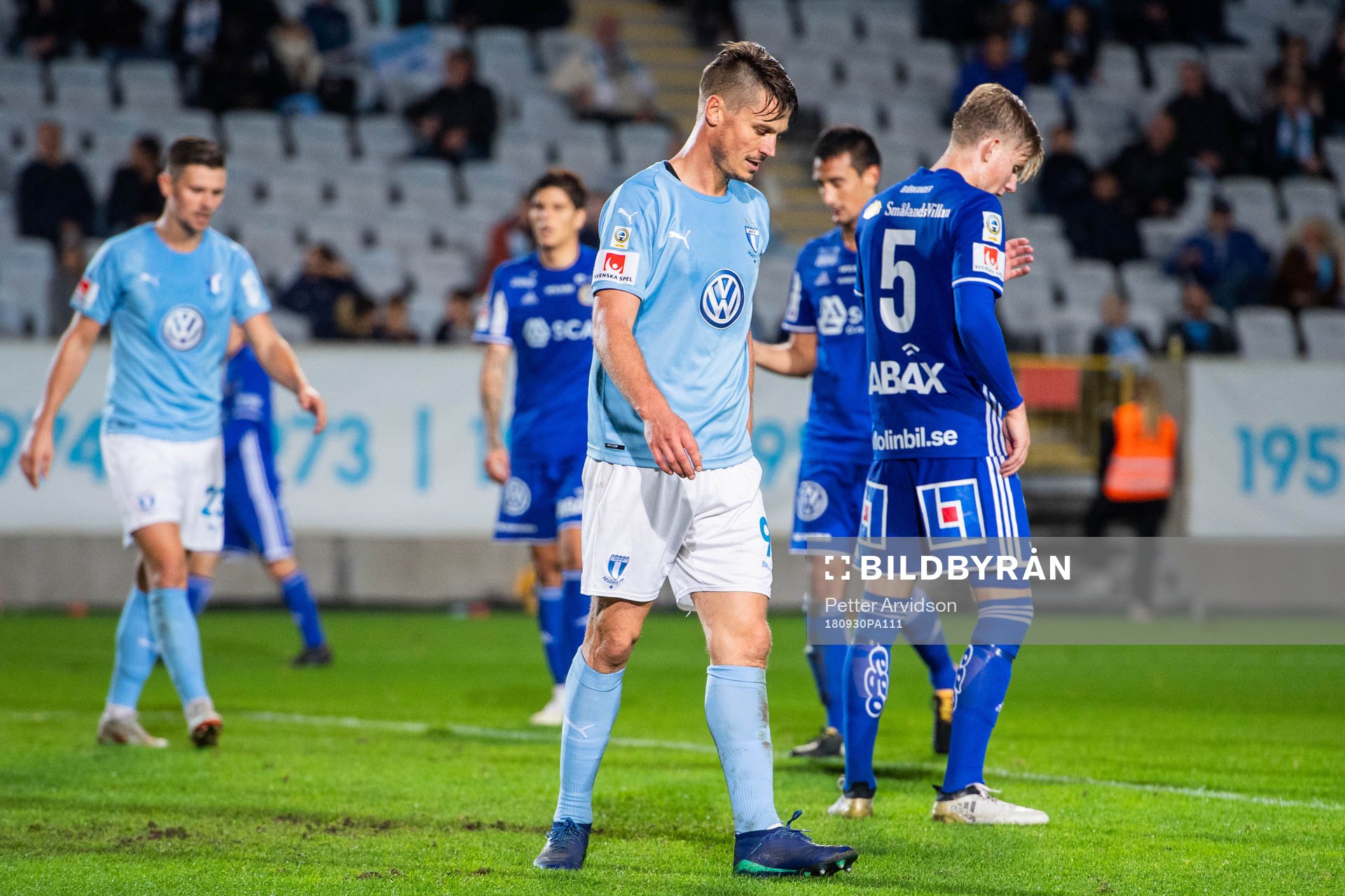 Malmö FFs Markus Rosenberg deppar