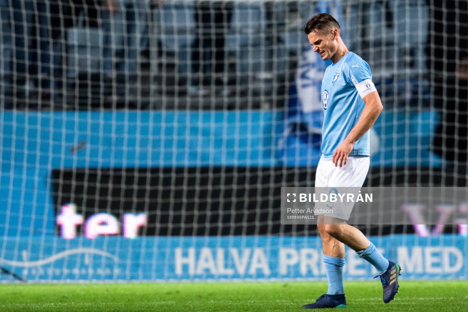 Malmö FFs Markus Rosenberg deppar