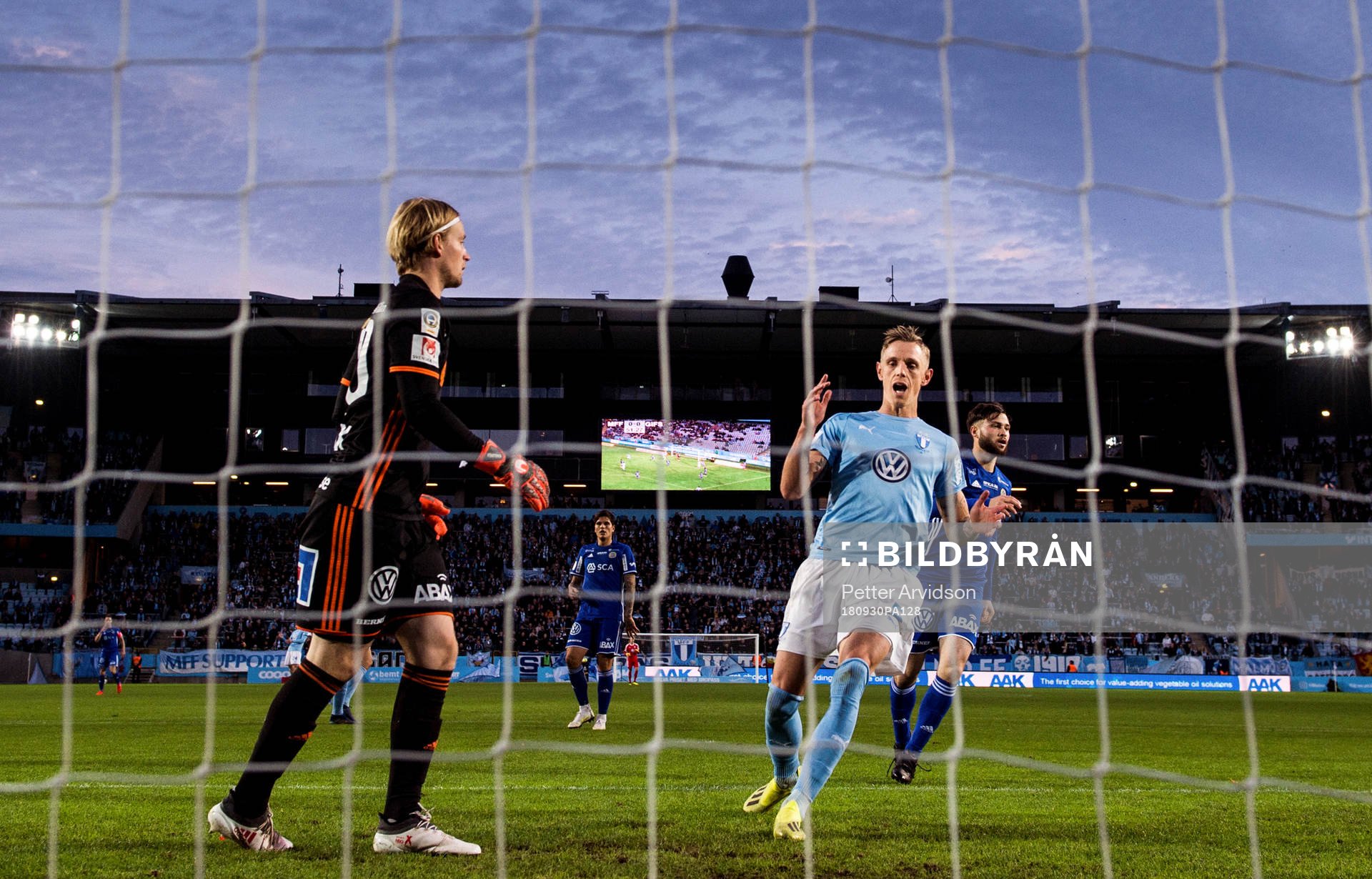 Malmö FFs Sören Rieks deppar