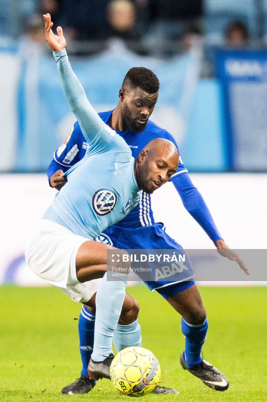 Malmö FFs Fouad Bachirou och Sundsvalls Maic Sema