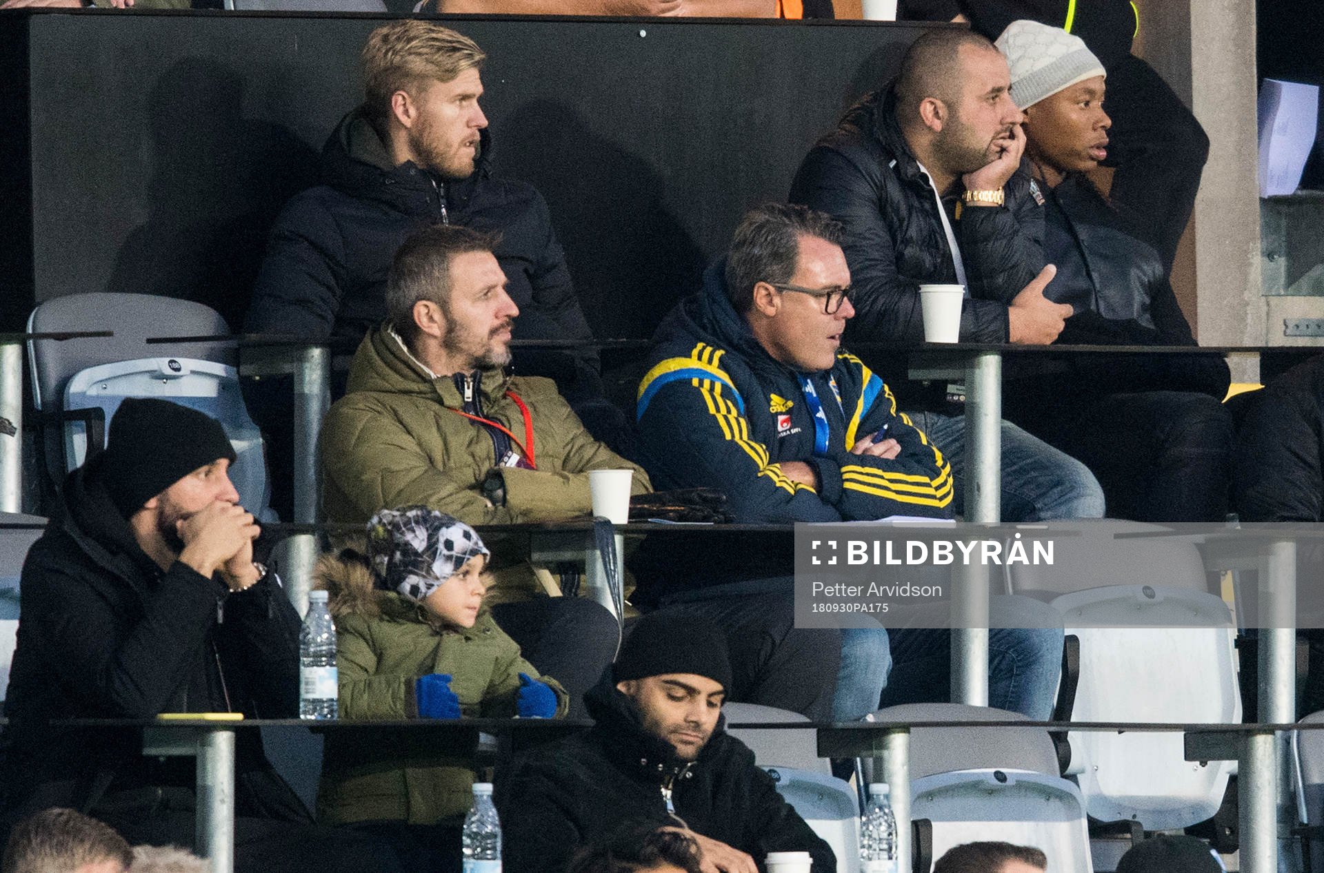 Malmö FFs målvakt Fredrik Andersson, Carlos Strandberg