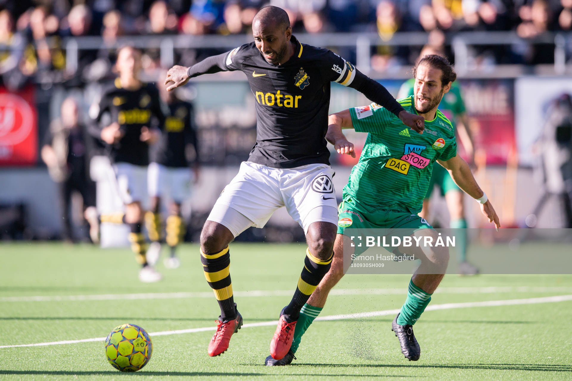 s Henok Goitom och Dalkurds Alex De John
