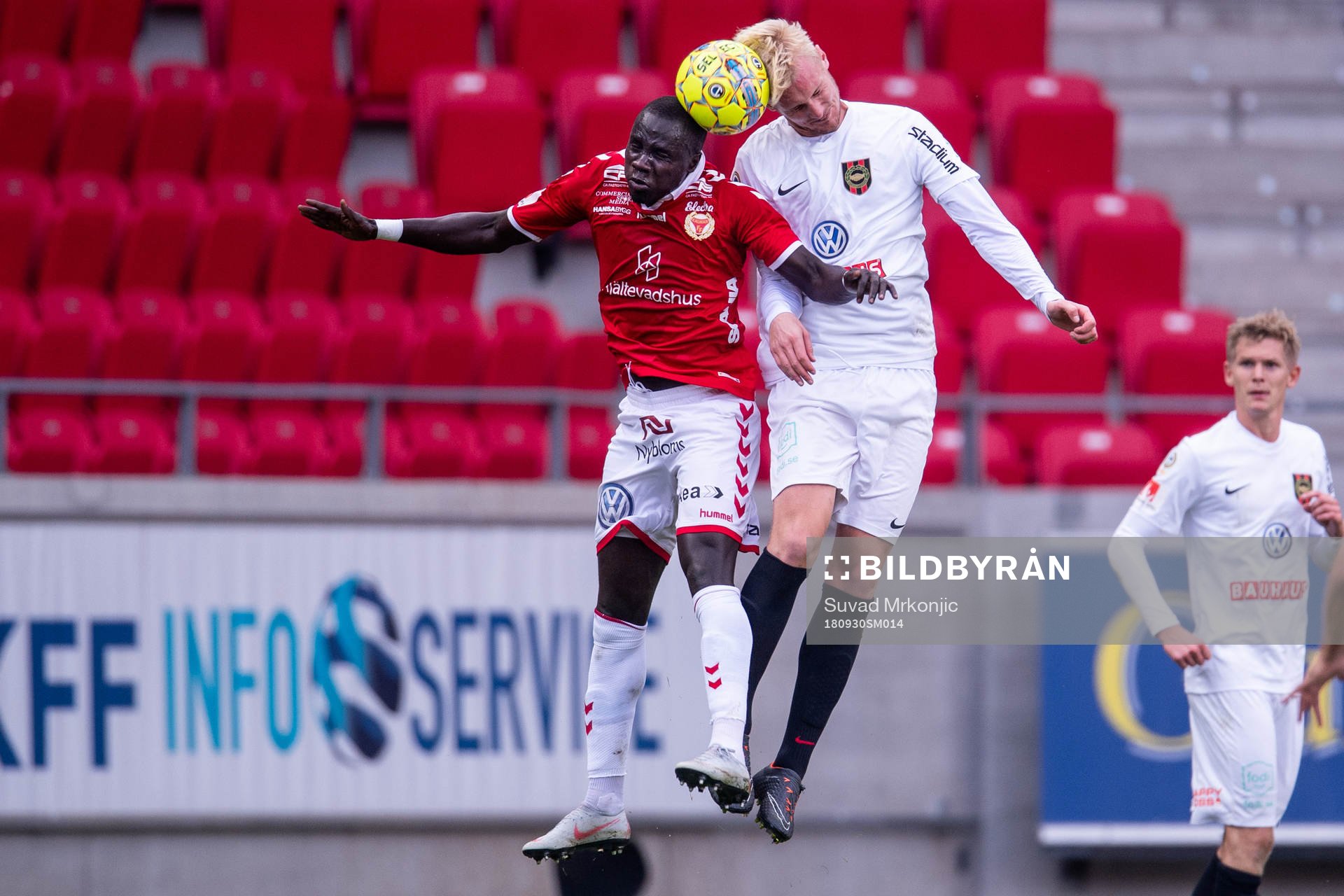 Brommapojkarnas Ludvig Öhman Silwerfeldt och Kalmars Papa