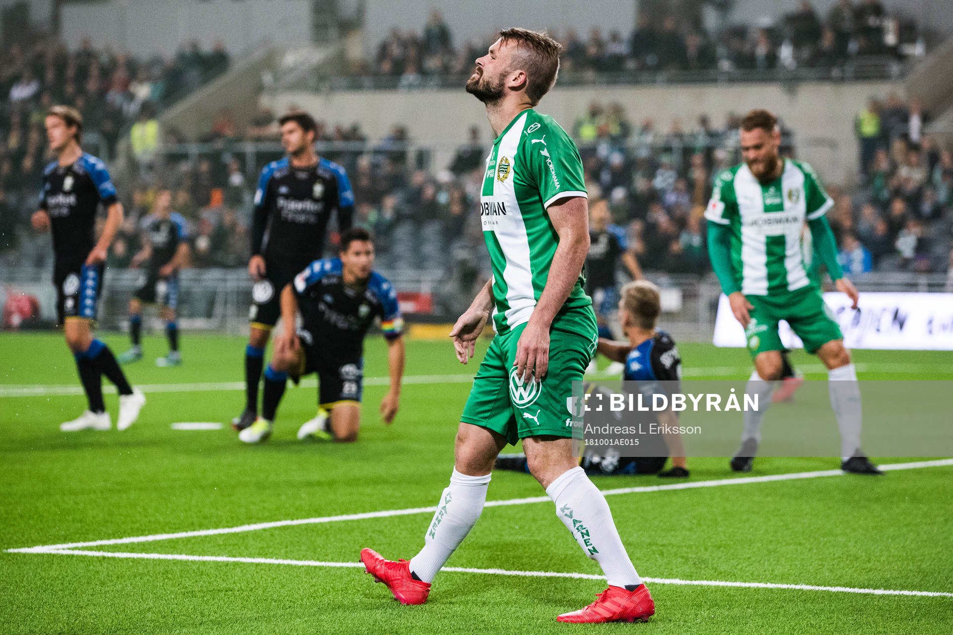 Hammarbys Mads Fenger Nielsen deppar