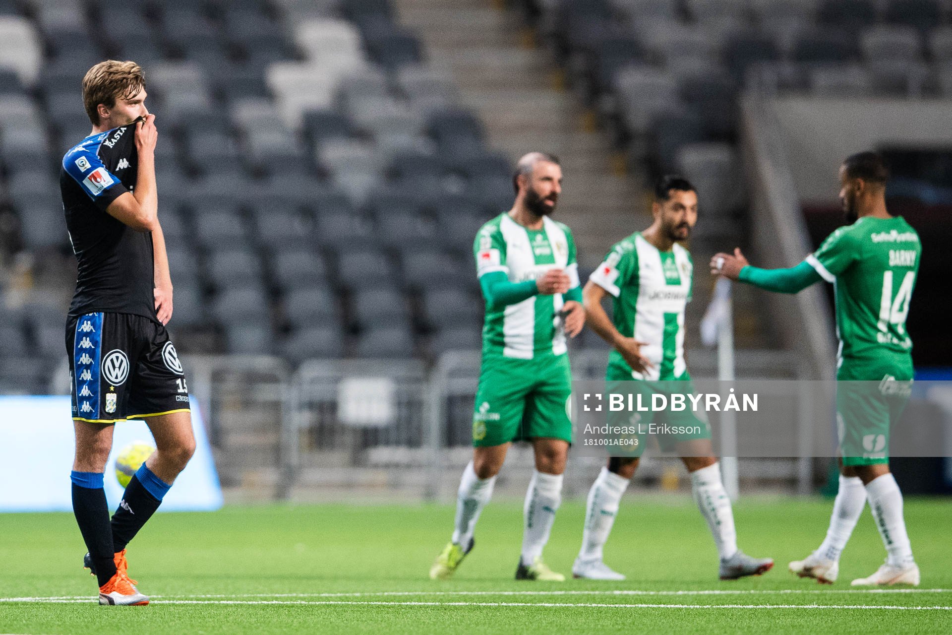 IFK Göteborgs Marcus Degerlund deppar