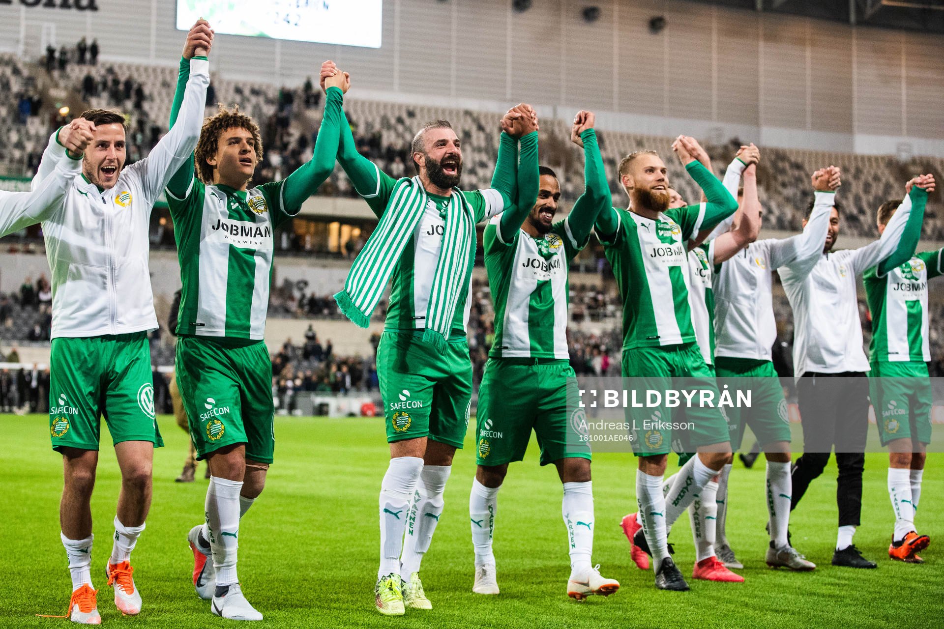Hammarbys Jeppe Andersen, Neto Borges, Kennedy Bakircioglu