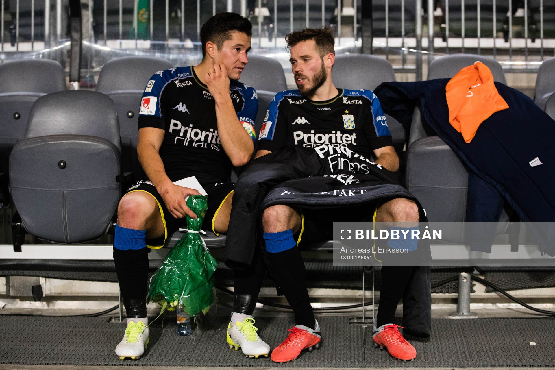 IFK Göteborgs David Boo Wiklander och Emil Salomonsson