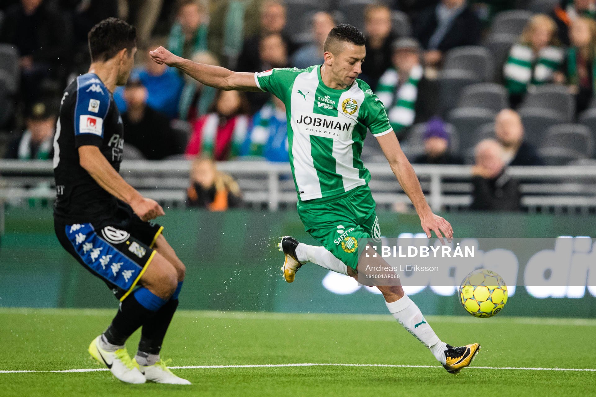 IFK Göteborgs David Boo Wiklander och Hammarbys Nikola