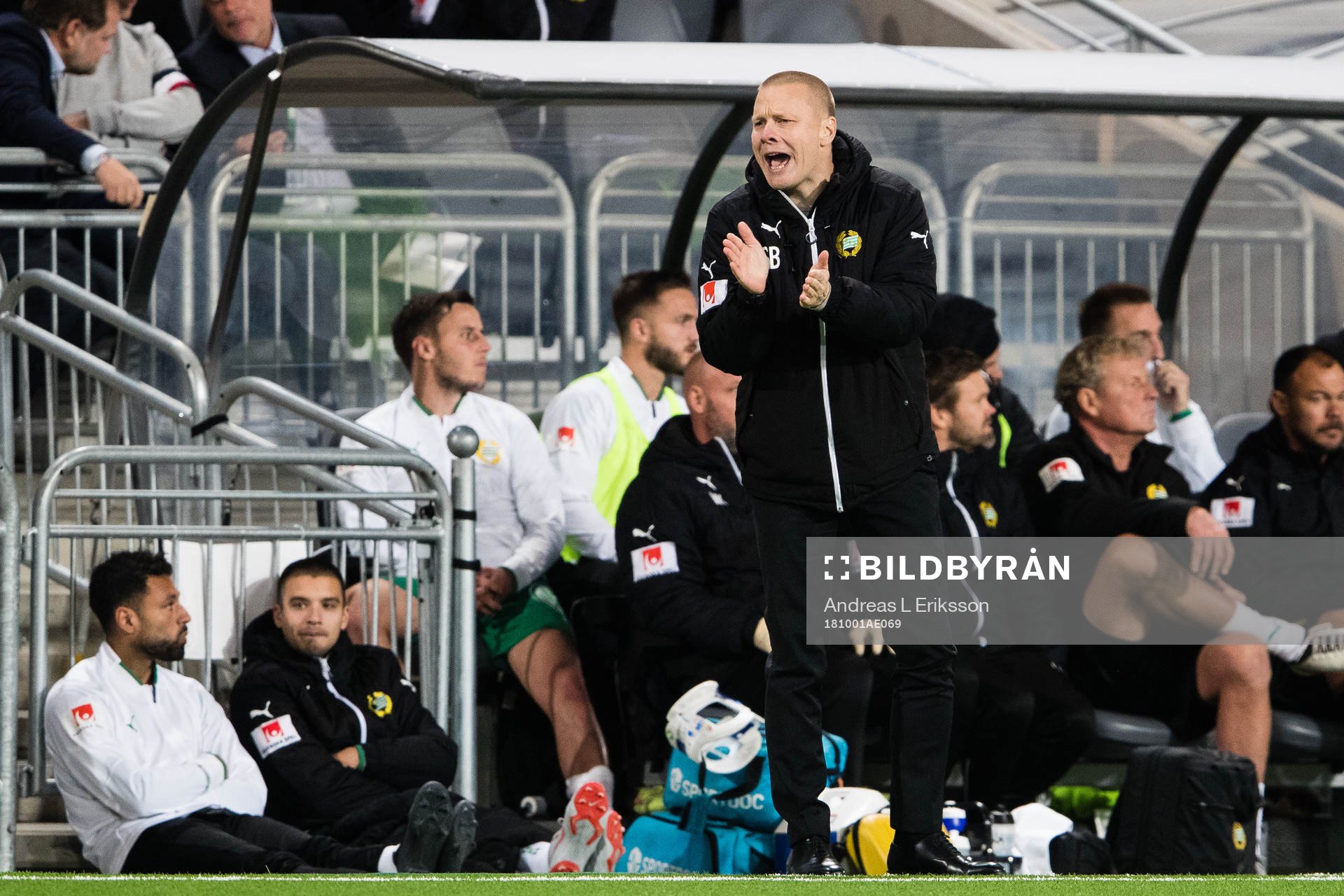 Hammarbys tränare Stefan Billborn