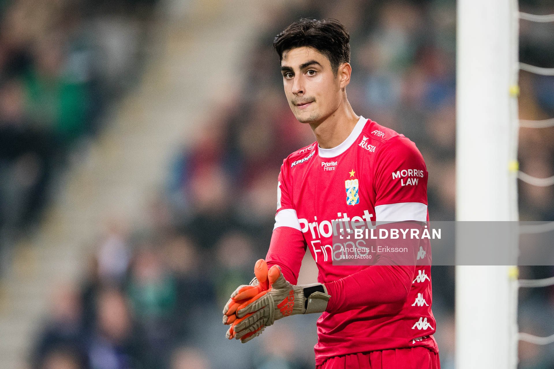 IFK Göteborgs målvakt Tom Amos