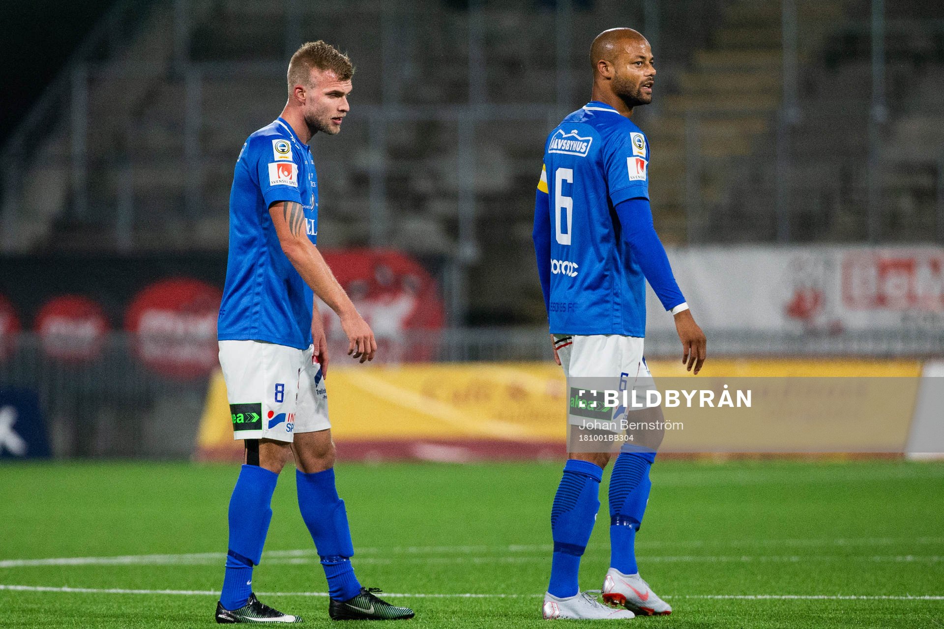 Trelleborgs Robin Nilsson och Salif Camara Jönsson deppar
