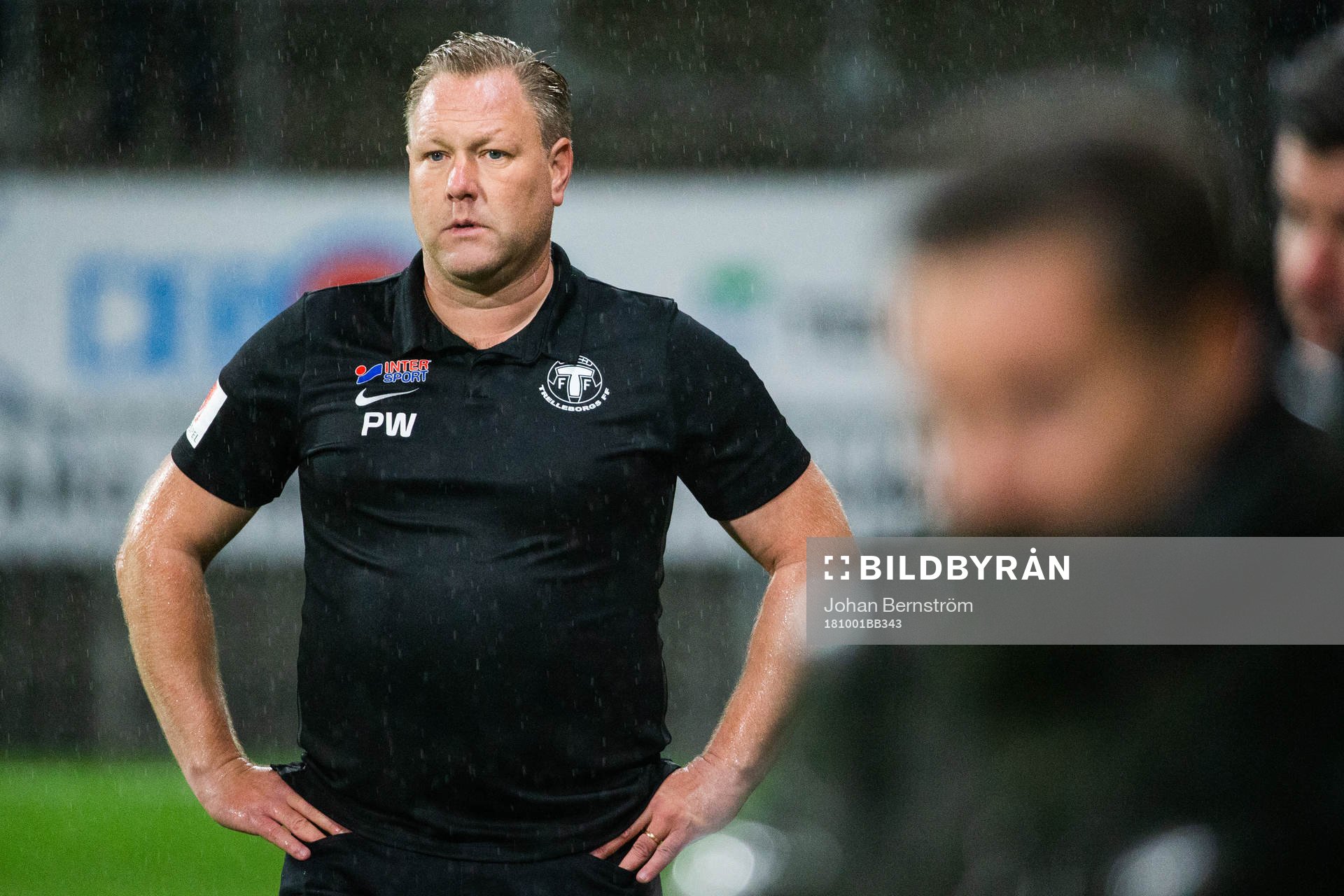 Trelleborgs tränare Patrick Winqvist deppar