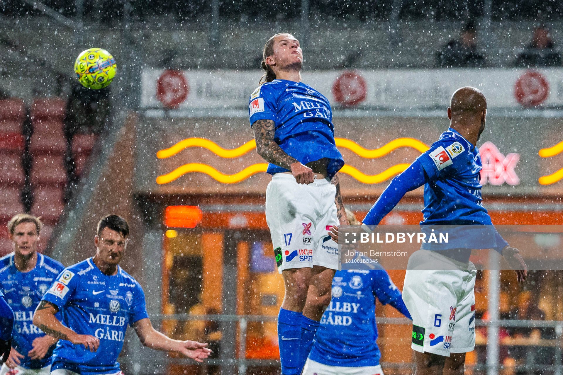 Trelleborgs Isak Jönsson och Salif Camara Jönsson