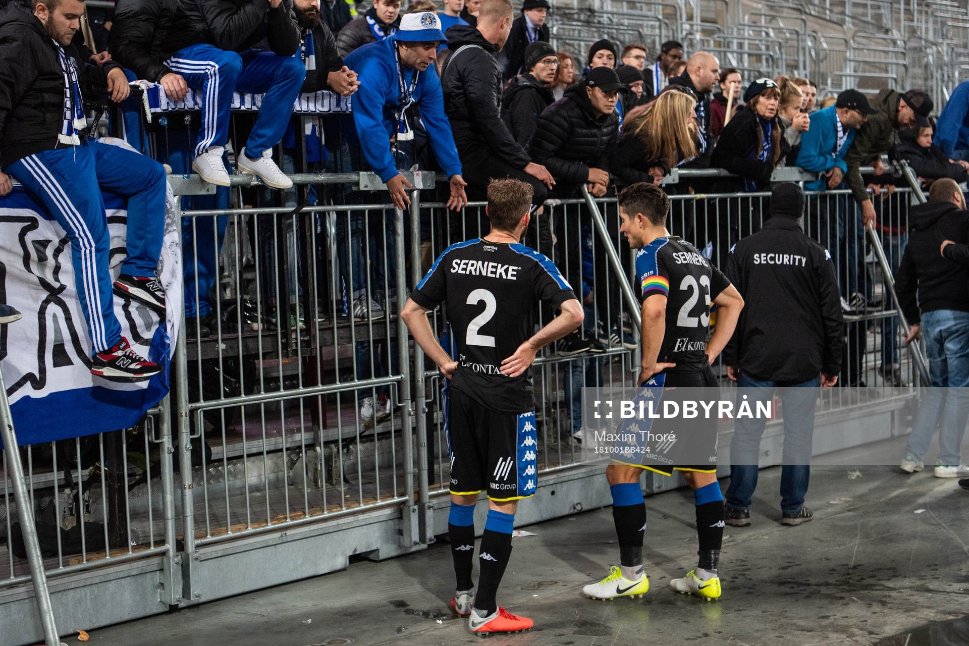 IFK Göteborgs Emil Salomonsson och David Boo Wiklande