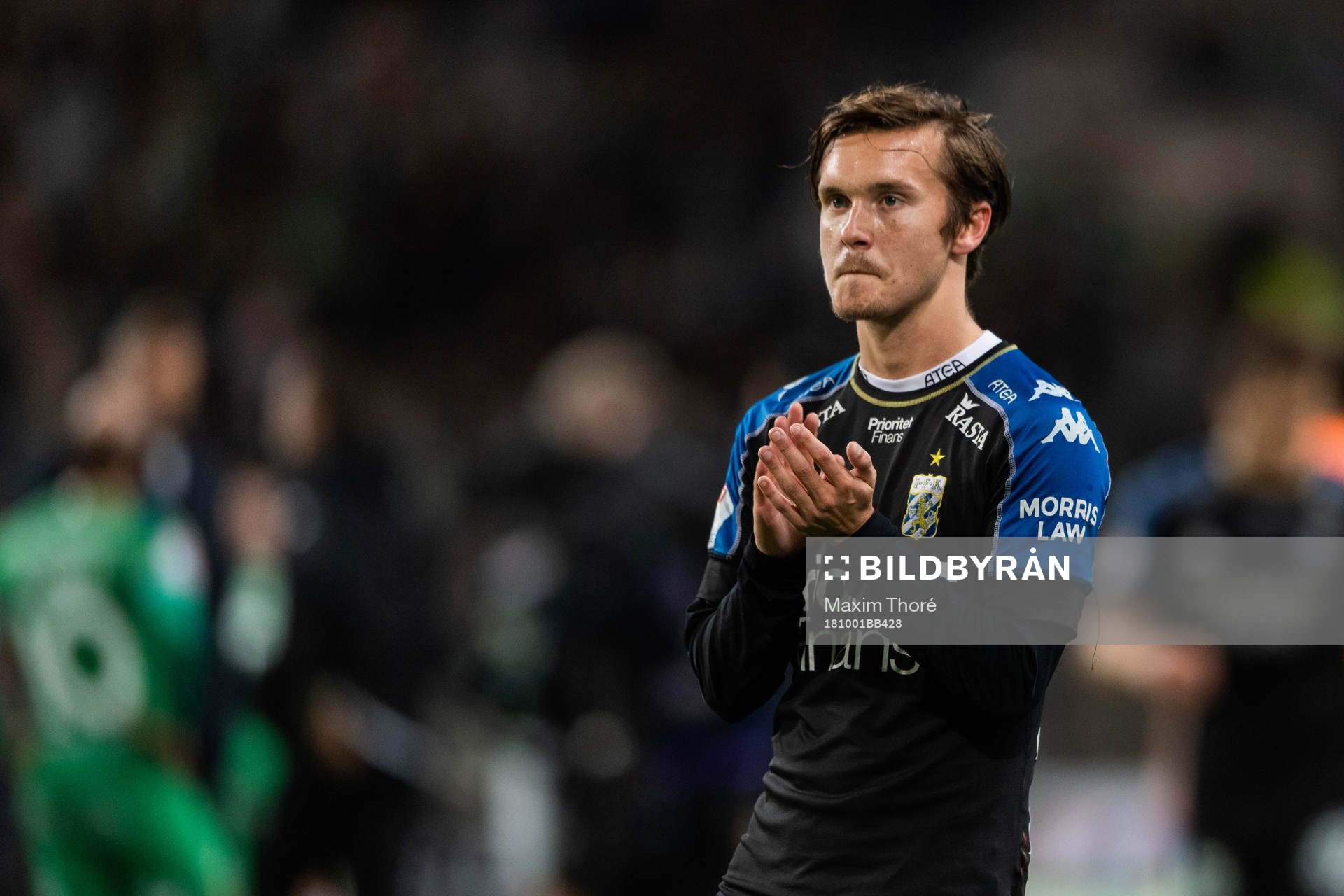 IFK Göteborgs  Patrik Karlsson Lagemyr deppar