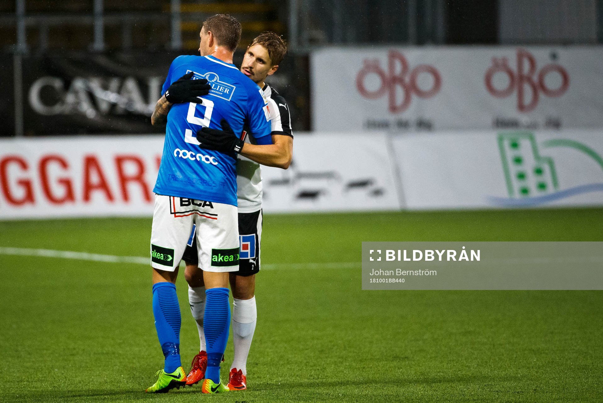 Trelleborgs Marcus Pode och Örebros Daniel Björnkvist
