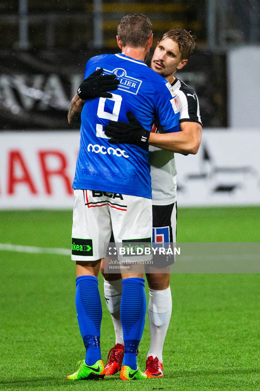Trelleborgs Marcus Pode och Örebros Daniel Björnkvist