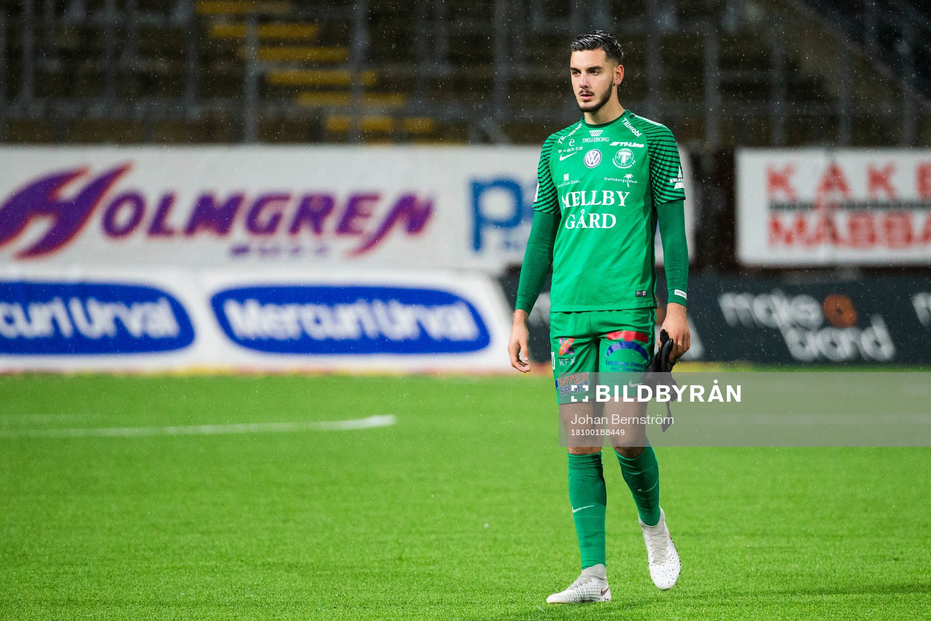 Trelleborgs målvakt Marko Johansson deppar