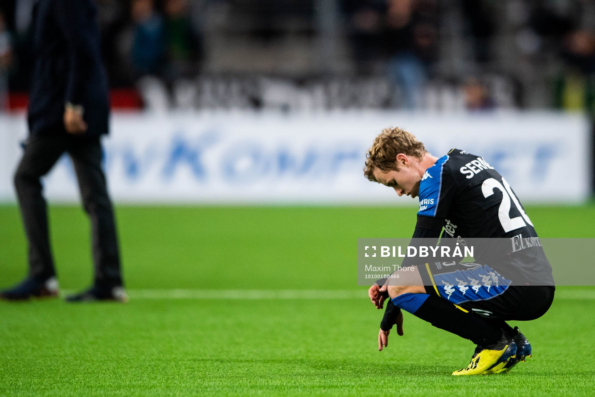 IFK Göteborgs Victor Wernersson deppar